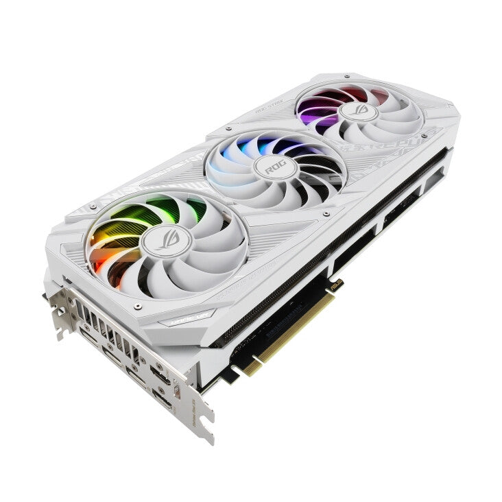 ASUS ROG STRIX "White Edition" - NVIDIA 10 GB GDDR6X GeForce RTX 3080 graphics card