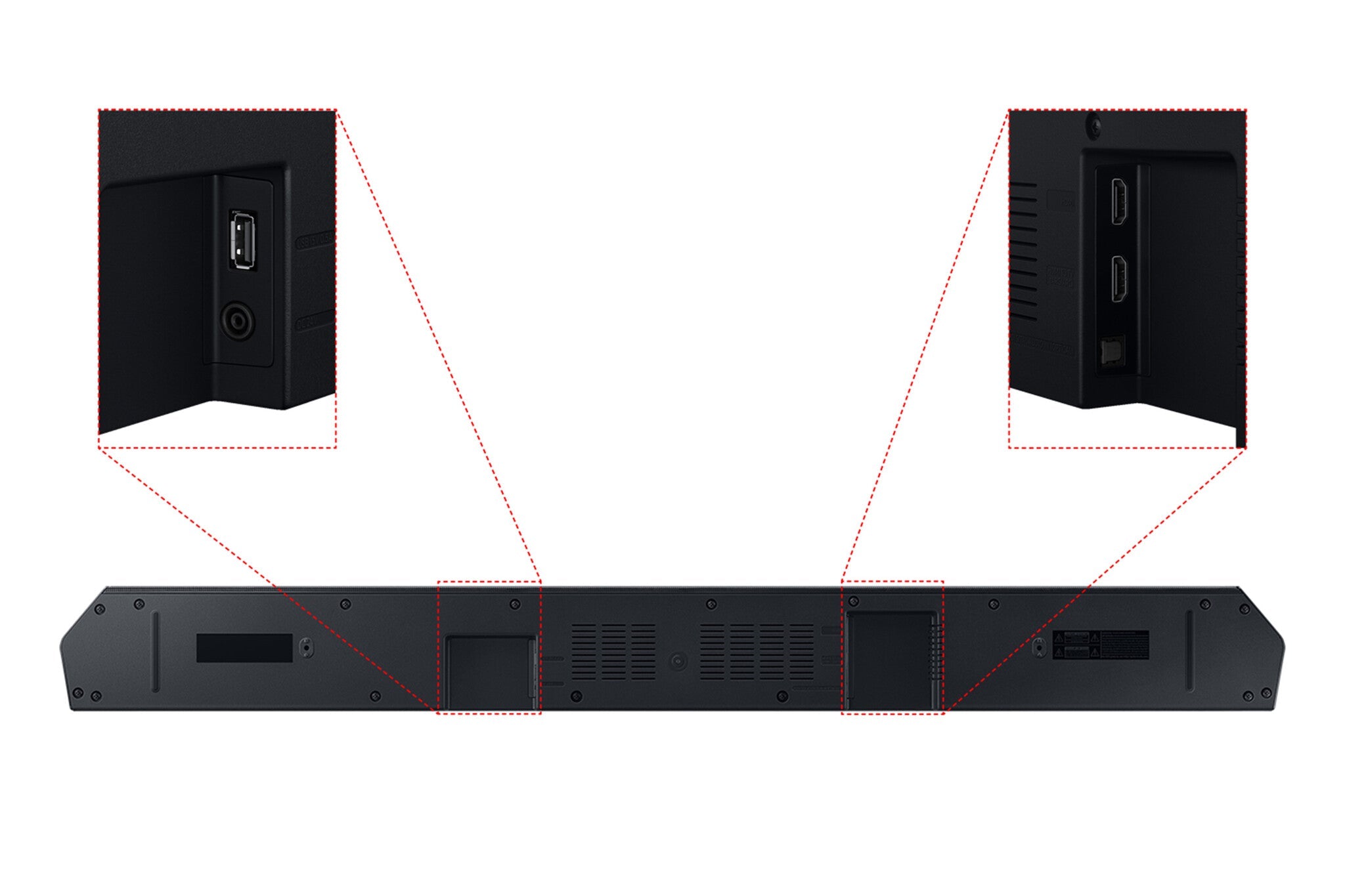 Samsung HW-Q600C - Bluetooth Cinematic Soundbar with Dolby Atmos, DTS:X & Wireless Subwoofer in Black
