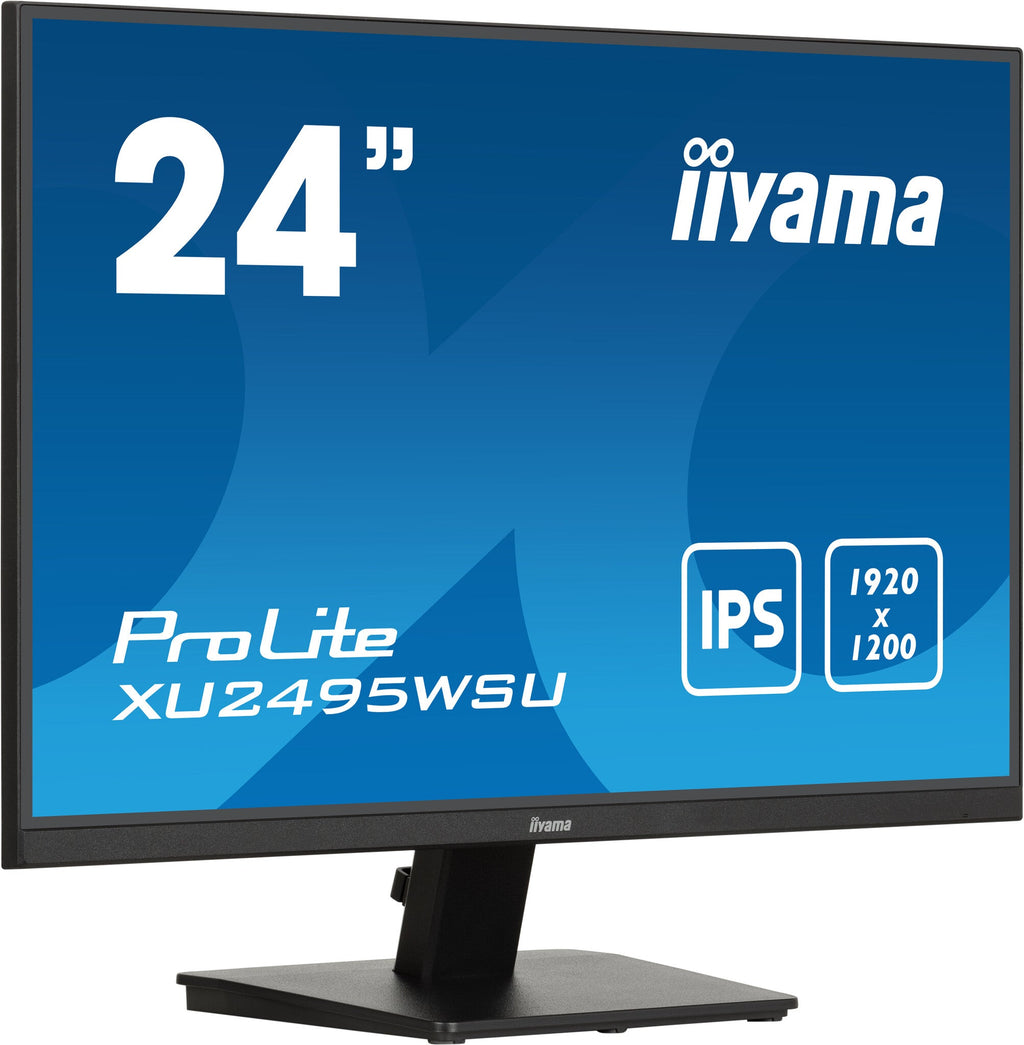 iiyama ProLite XU2495WSU-B7 - 61 cm (24") - 1920 x 1200 pixels 4K UHD LED Monitor