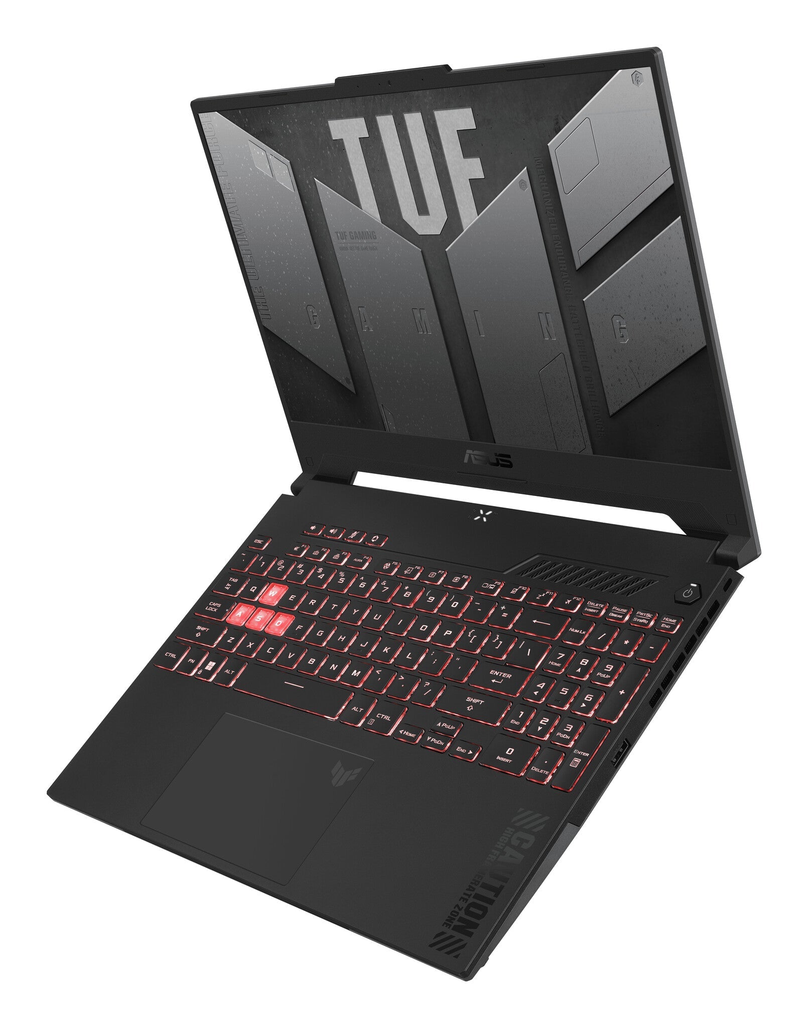 ASUS TUF Gaming A15 Laptop - 39.6 cm (15.6") - AMD Ryzen™ 5 7535HS - 16 GB DDR5-SDRAM - 512 GB SSD - NVIDIA GeForce RTX 4060 - Wi-Fi 6 - Windows 11 Home - Black / Grey