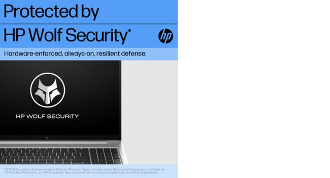 HP EliteBook 650 G10 Laptop - 39.6 cm (15.6") - Intel® Core™ i7-1355U - 16 GB DDR4-SDRAM - 512 GB SSD - Wi-Fi 6E - Windows 11 Pro - Silver