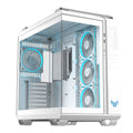ASUS TUF GAMING GT502 Horizon TG ARGB - ATX Mid Tower Case in White