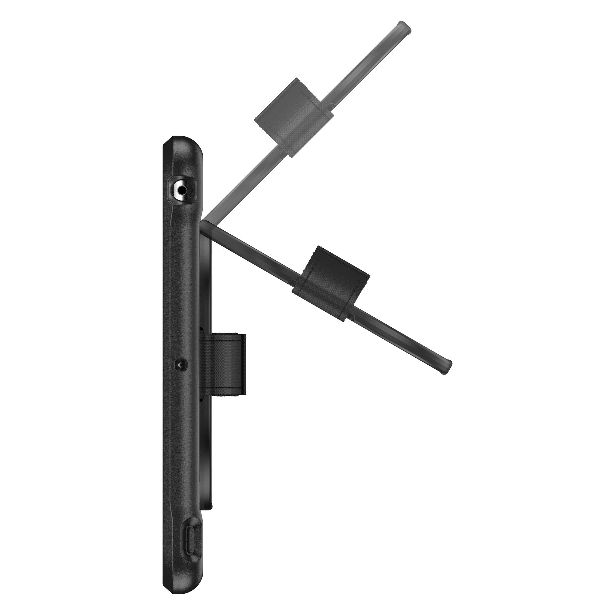 OtterBox UnlimitED Kickstand Case for 10.2" iPad in Black / Transparent - No Packaging