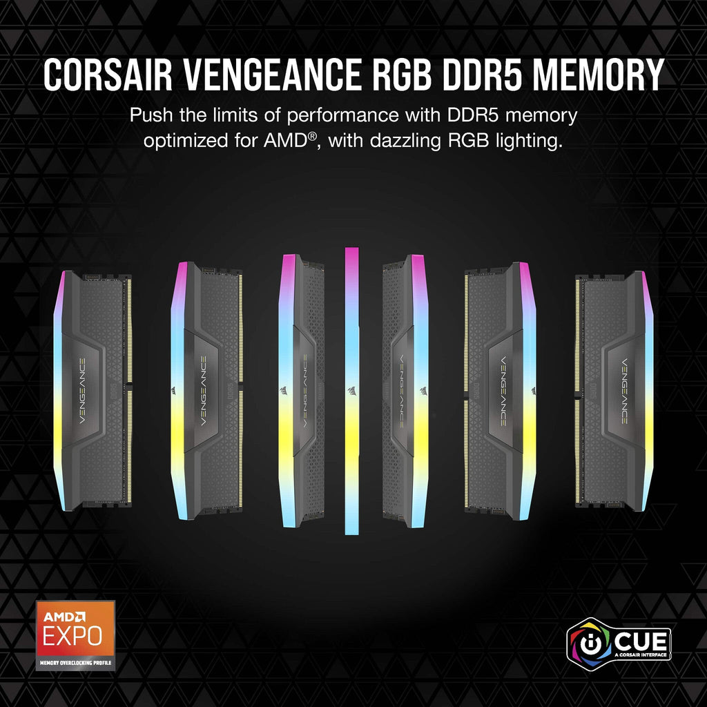 Corsair Vengeance RGB - 32 GB 2 x 16 GB DDR5 6000 MHz memory module
