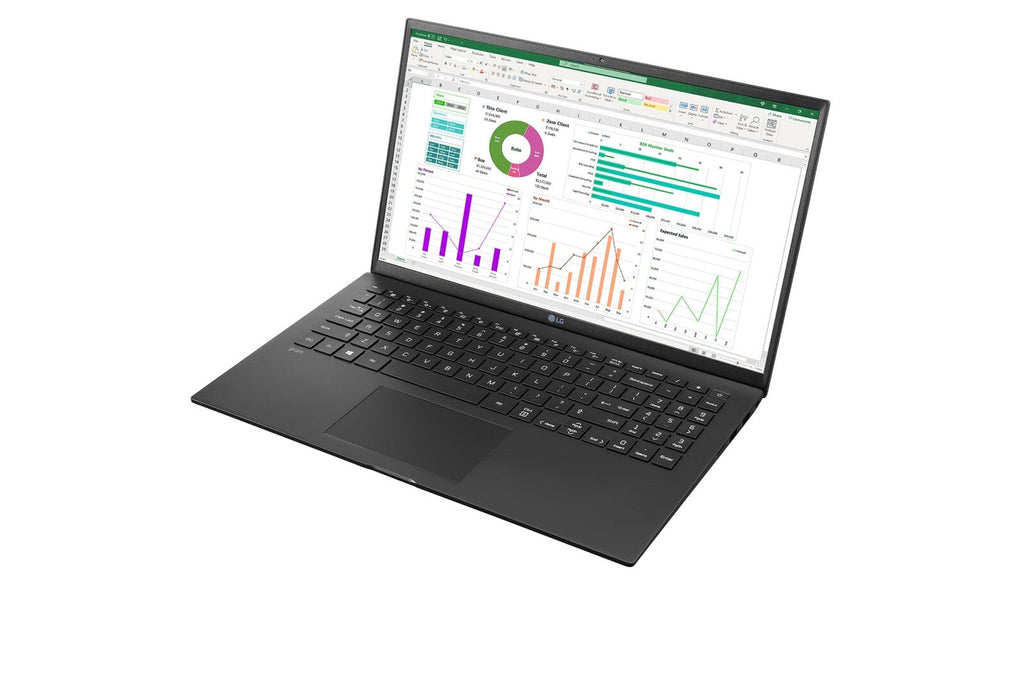 LG Gram Laptop - 39.6 cm (15.6") - Intel® Core™ i3-1115G4 - 8 GB LPDDR4x-SDRAM - 256 GB SSD - Wi-Fi 6 - Black