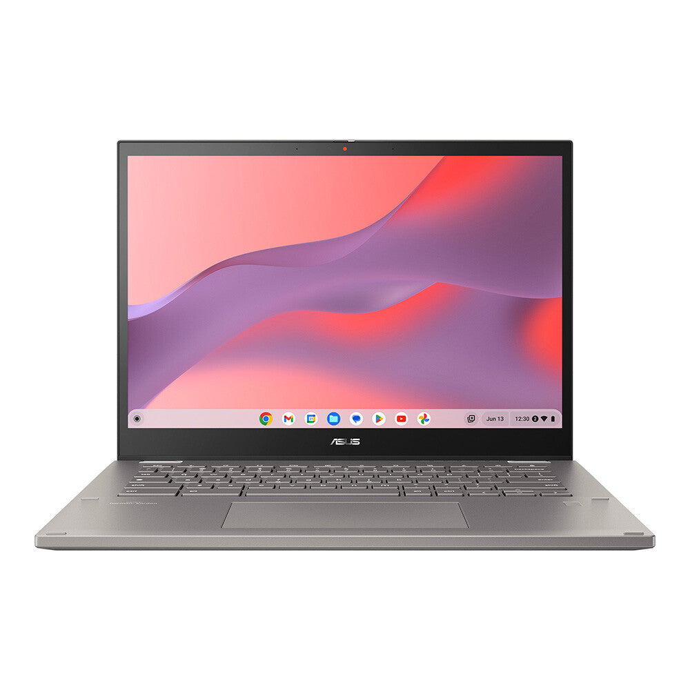 ASUS Chromebook CM34 Flip - 35.6 cm (14") - Touchscreen - AMD Ryzen™ 3 7320C - 8 GB LPDDR5-SDRAM - 128 GB SSD - Wi-Fi 6 - ChromeOS - Grey