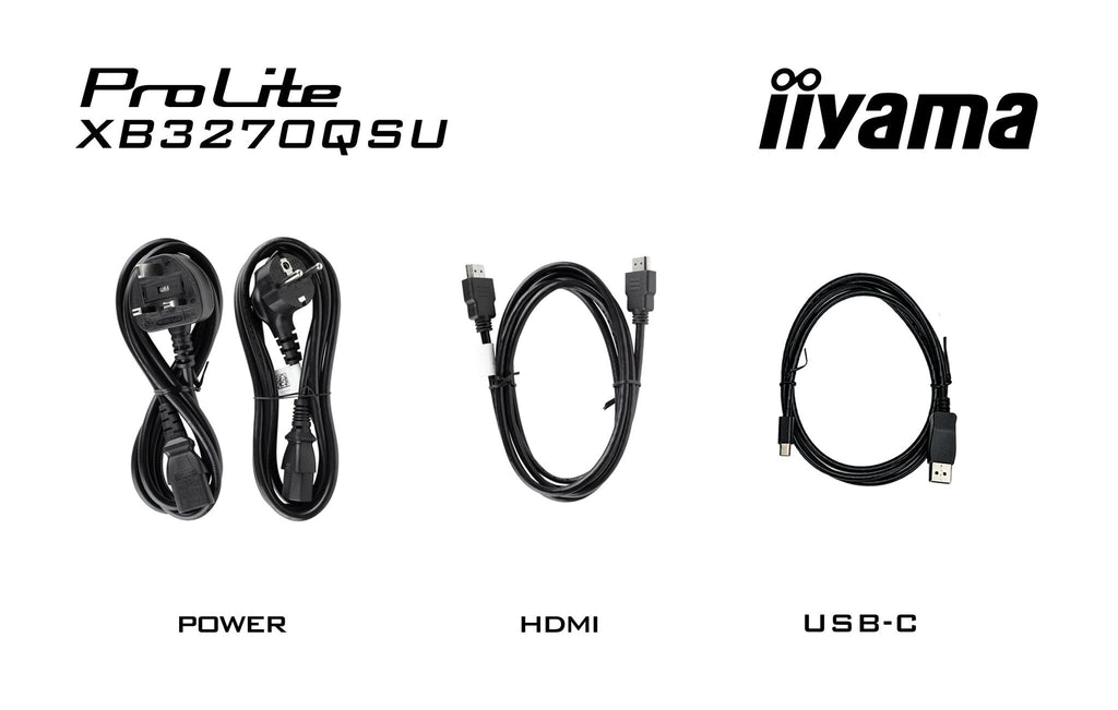iiyama ProLite XB3270QSU-B1 - 81.3 cm (32") - 2560 x 1440 pixels Wide Quad HD LED Monitor