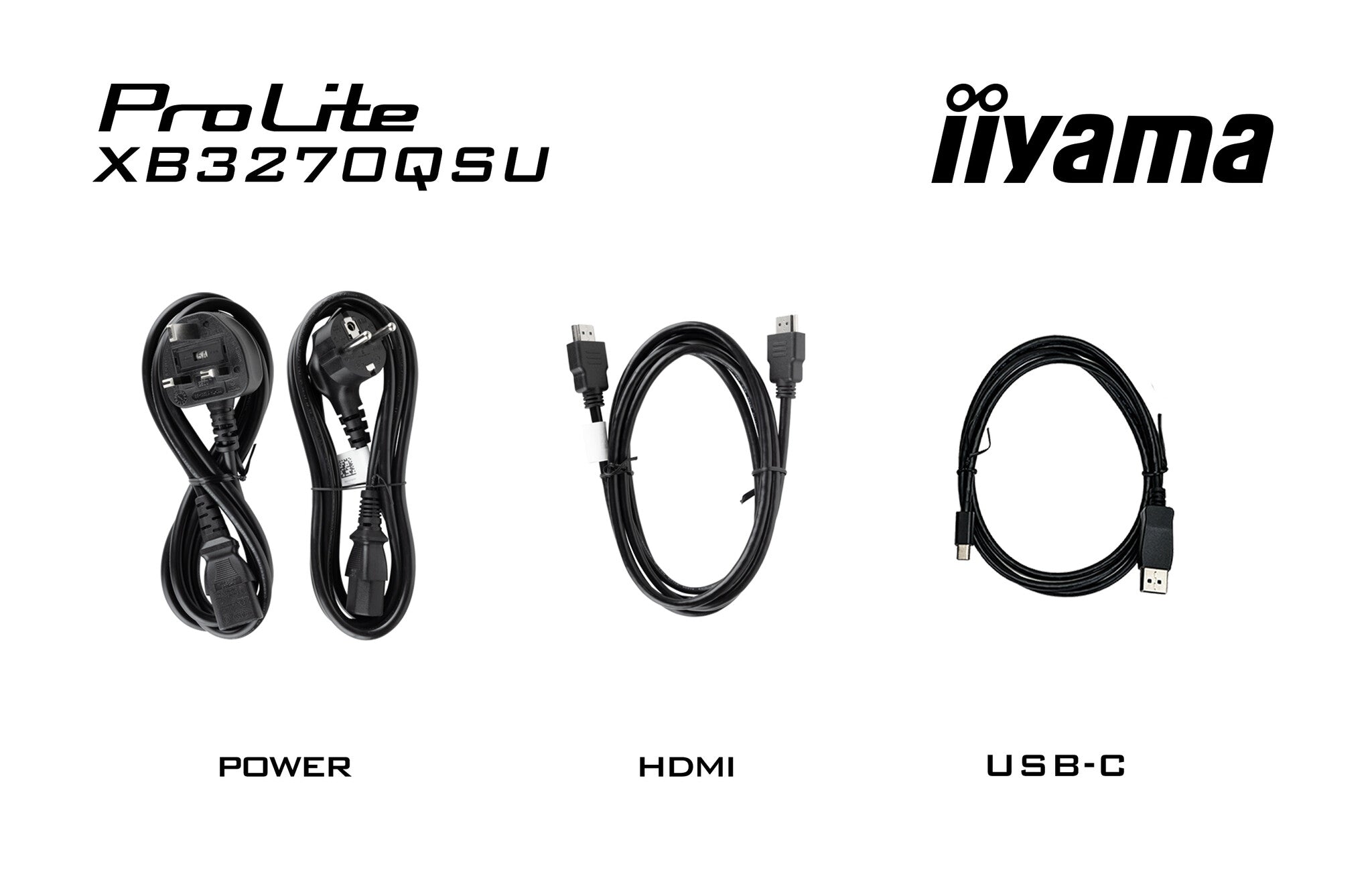 iiyama ProLite XB3270QSU-B1 - 81.3 cm (32") - 2560 x 1440 pixels Wide Quad HD LED Monitor