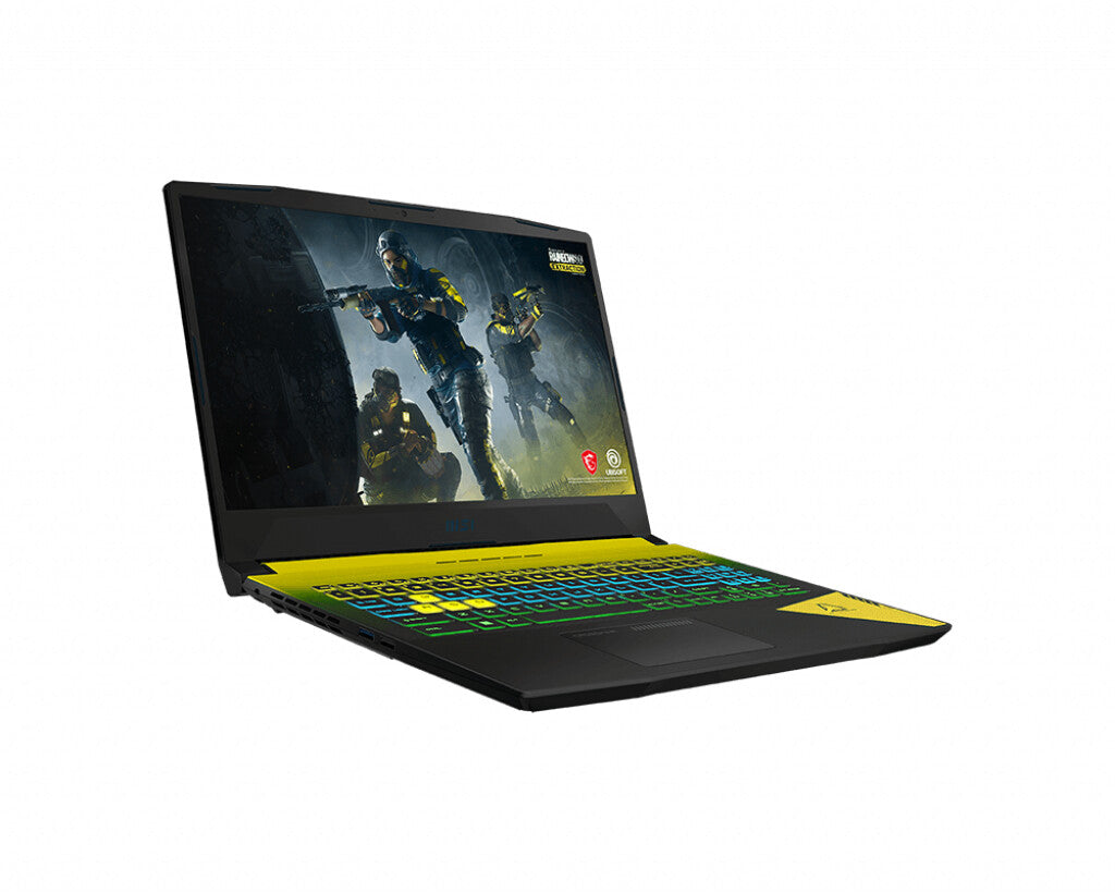 MSI Crosshair 15 Laptop - 39.6 cm (15.6") - Intel® Core™ i7-12700H - 16 GB DDR4-SDRAM - 1 TB SSD - NVIDIA GeForce RTX 3060 - Wi-Fi 6 - Windows 11 Home - Black / Yellow