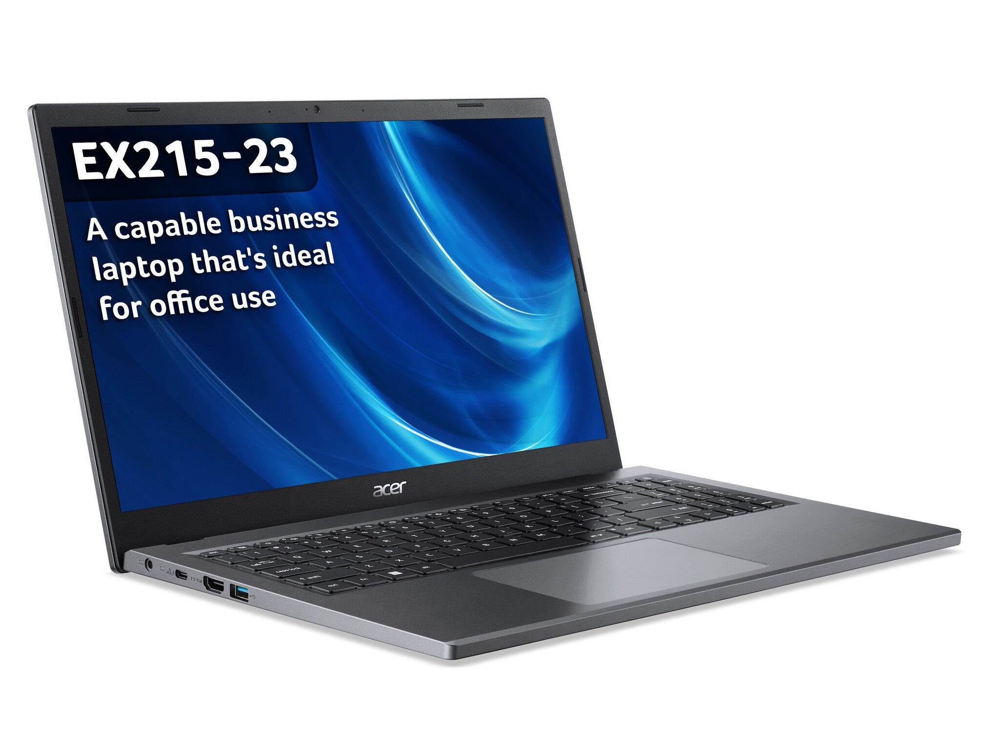 Acer Extensa EX215-23 Laptop - 39.6 cm (15.6") - AMD Ryzen™ 5-7520U - 16GB LPDDR5-SDRAM - 512GB SSD - Wi-Fi 6 - Windows 11 Pro - Grey