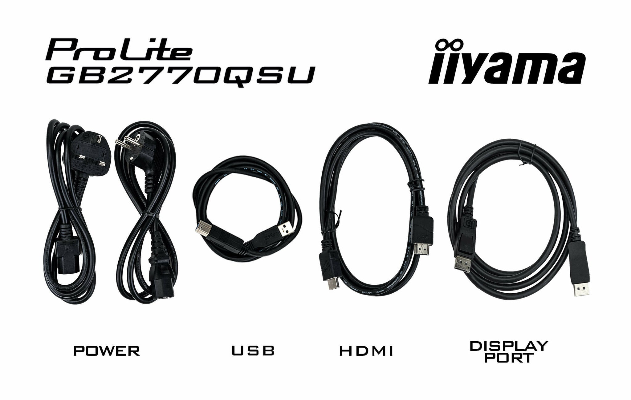 iiyama G-MASTER GB2770QSU-B6 - 68.6 cm (27") - 2560 x 1440 pixels 2K Ultra HD LCD Monitor