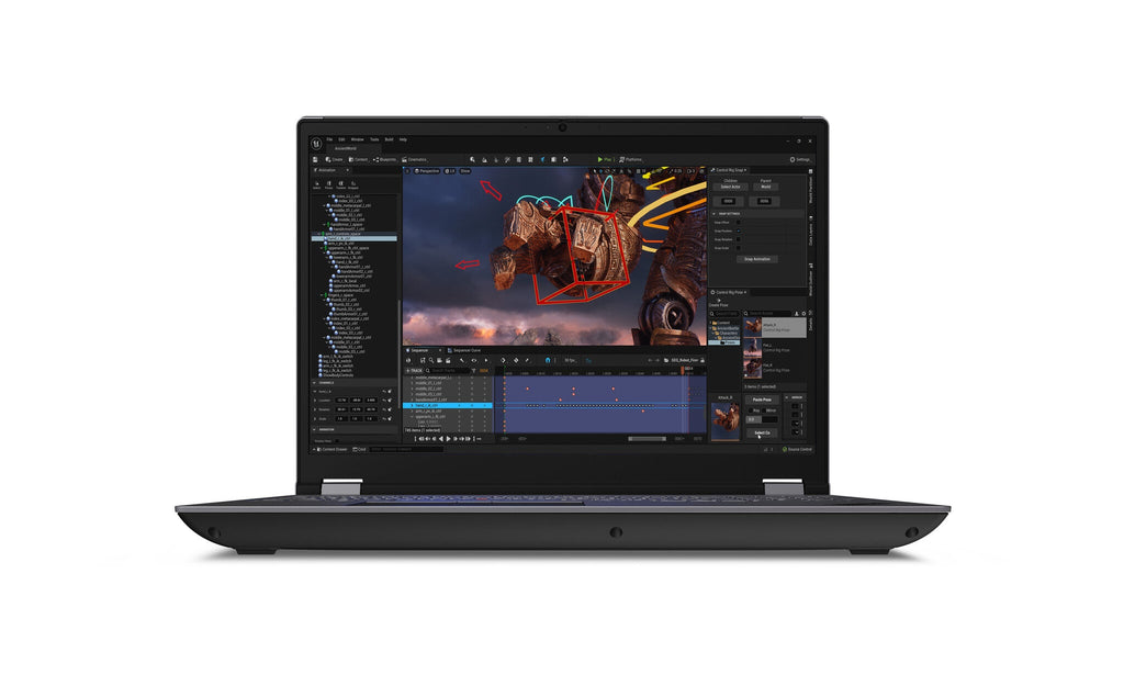 Lenovo ThinkPad P16 Gen 2 Laptop - 40.6 cm (16") - Intel® Core™ i7-14700HX - 16 GB DDR5-SDRAM - 512 GB SSD - NVIDIA RTX 1000 Ada - Wi-Fi 6E - Windows 11 Pro - Black