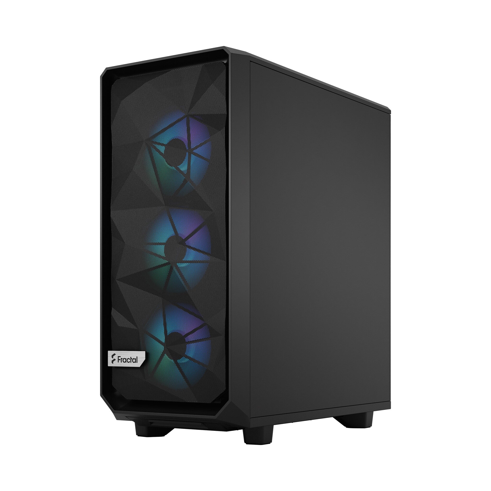 Fractal Design Meshify 2 Compact Lite RGB - ATX Mid Tower Case in Black