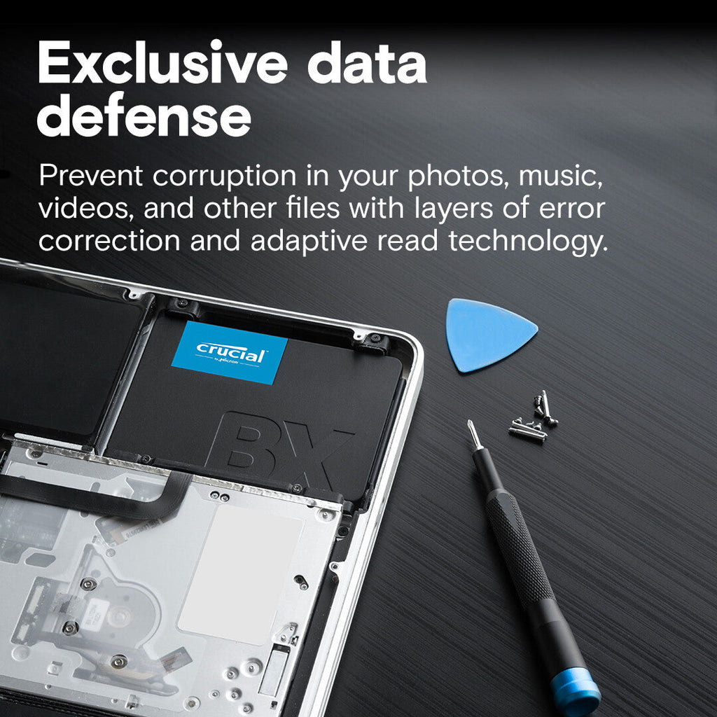 Crucial BX500 -  Serial ATA 3D NAND 2.5" SSD - 4 TB