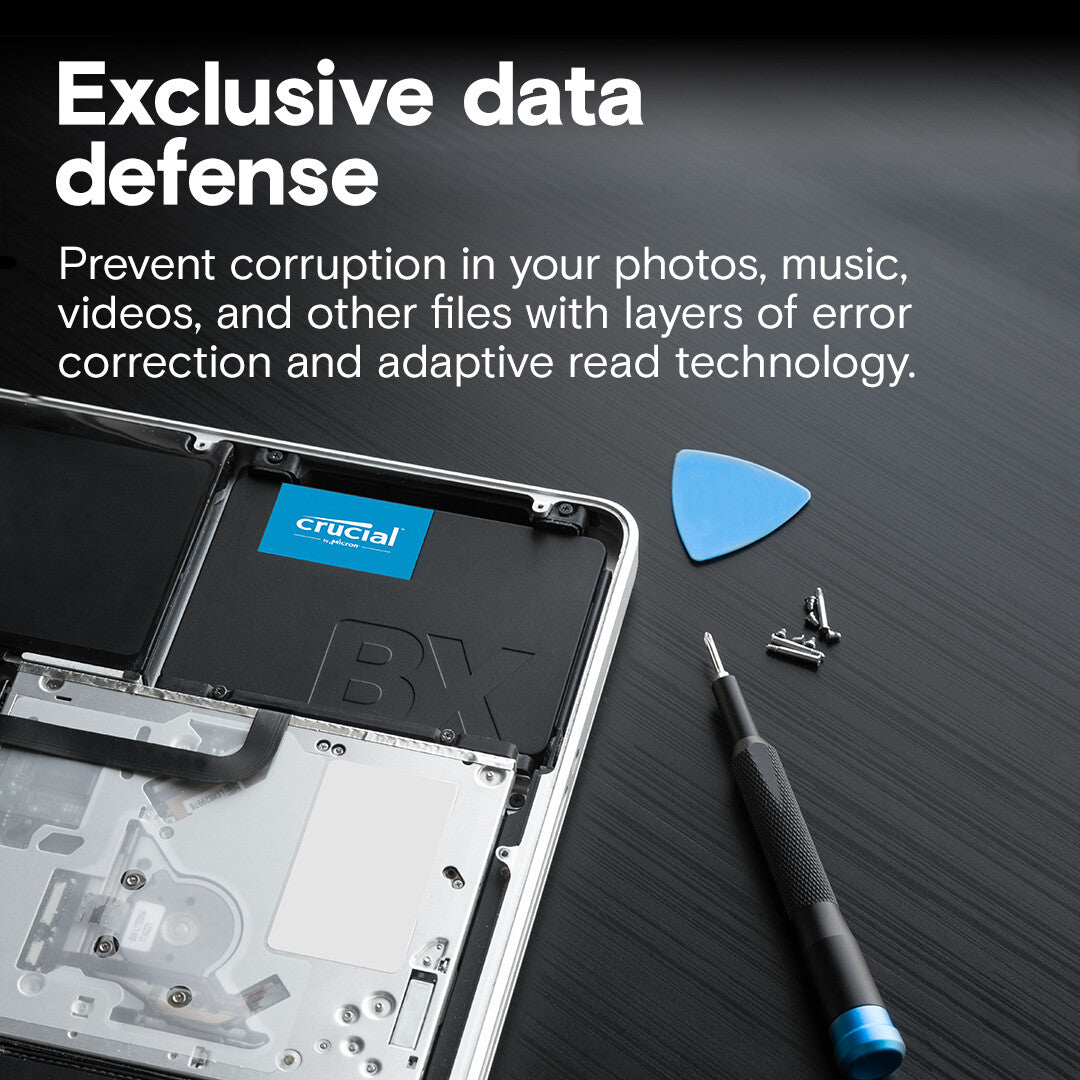 Crucial BX500 -  Serial ATA 3D NAND 2.5" SSD - 4 TB