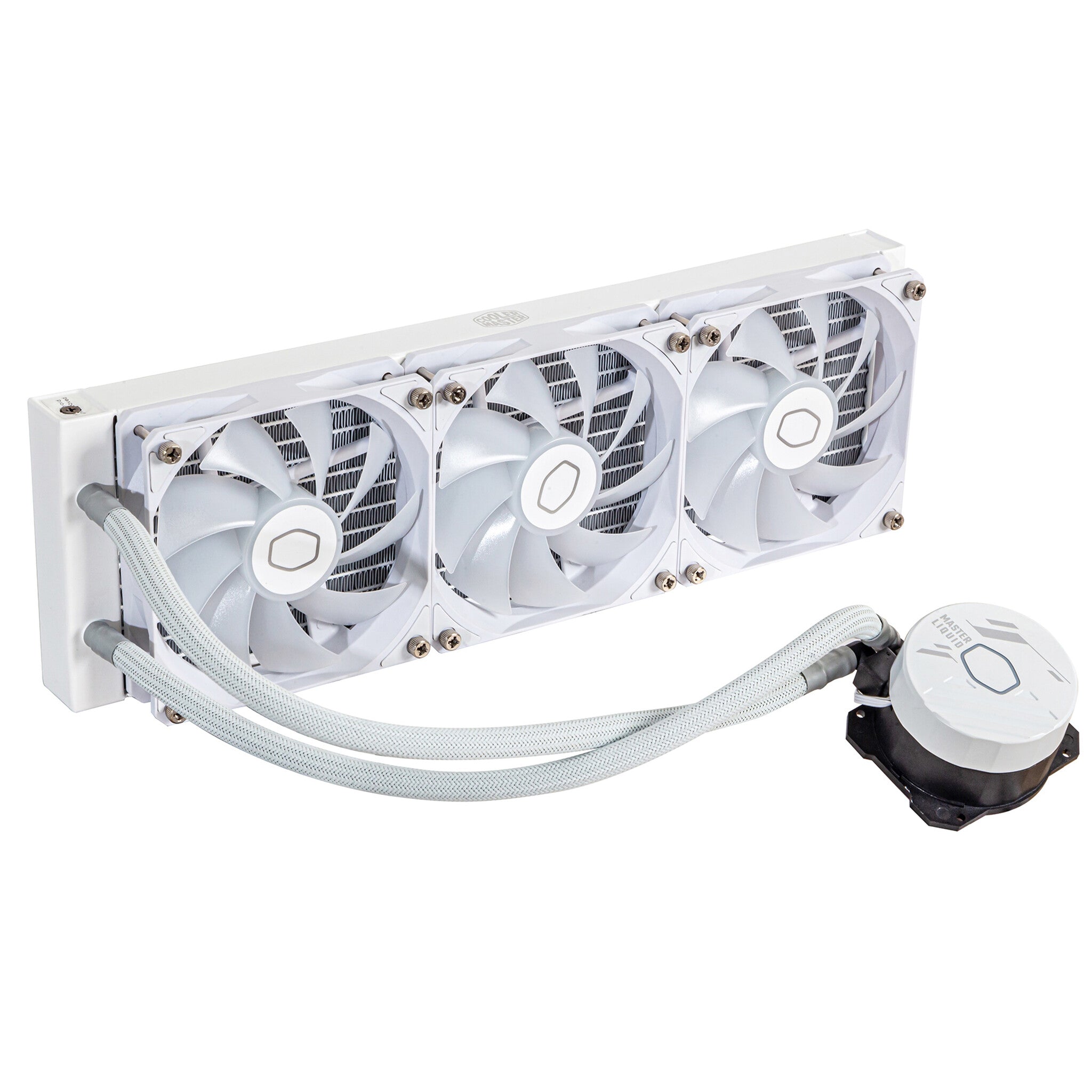 Cooler Master MasterLiquid 360L Core ARGB - Liquid Processor Cooling Kit in White - 360mm