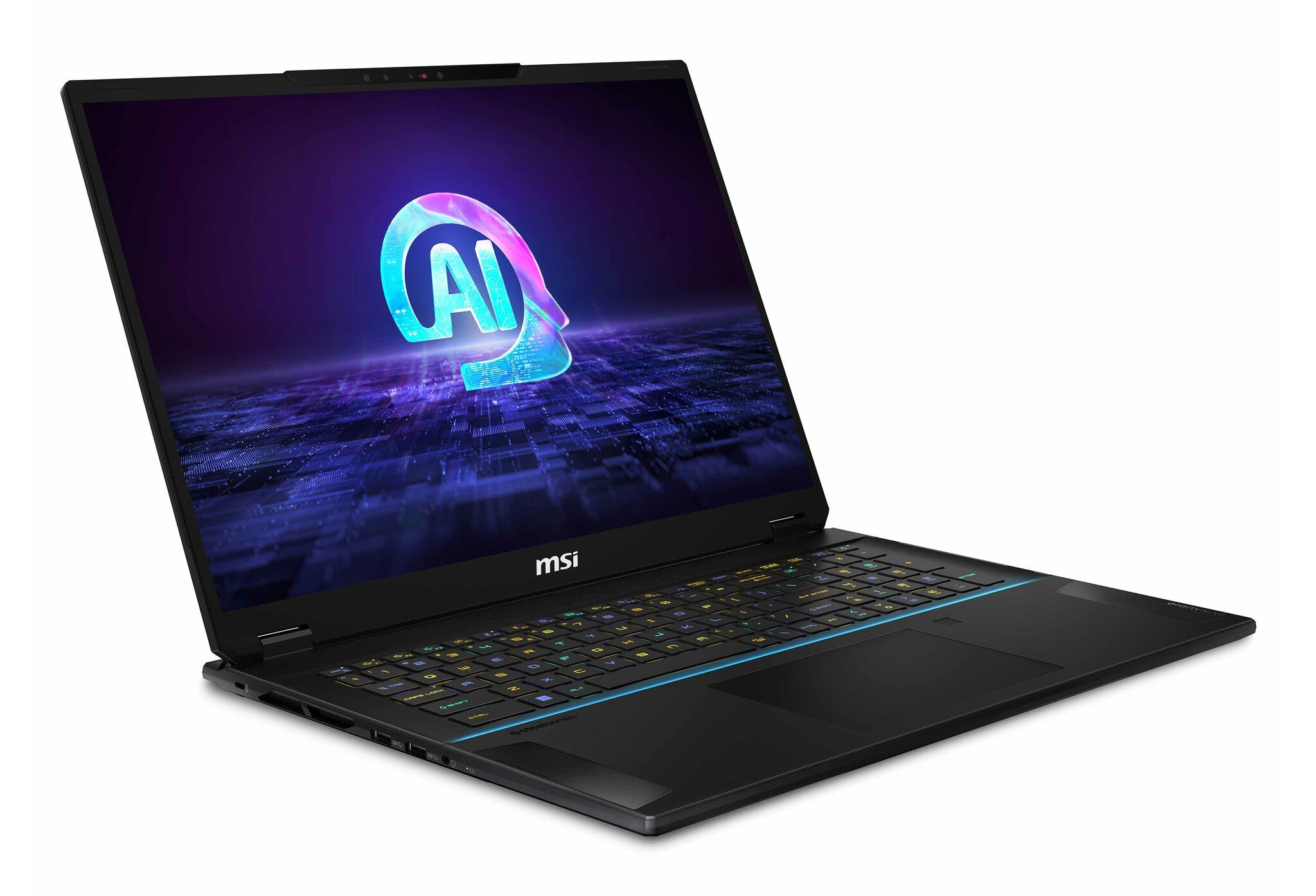 MSI Stealth 18 AI Studio Laptop - 45.7 cm (18") - Intel Core Ultra 9 185H - 32 GB DDR5-SDRAM - 2 TB SSD - NVIDIA GeForce RTX 4070 - Wi-Fi 7 - Windows 11 Pro - Black