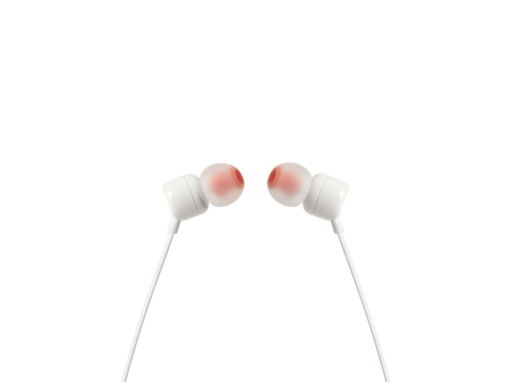 JBL Tune 110 - Wired in-ear Earbuds in White