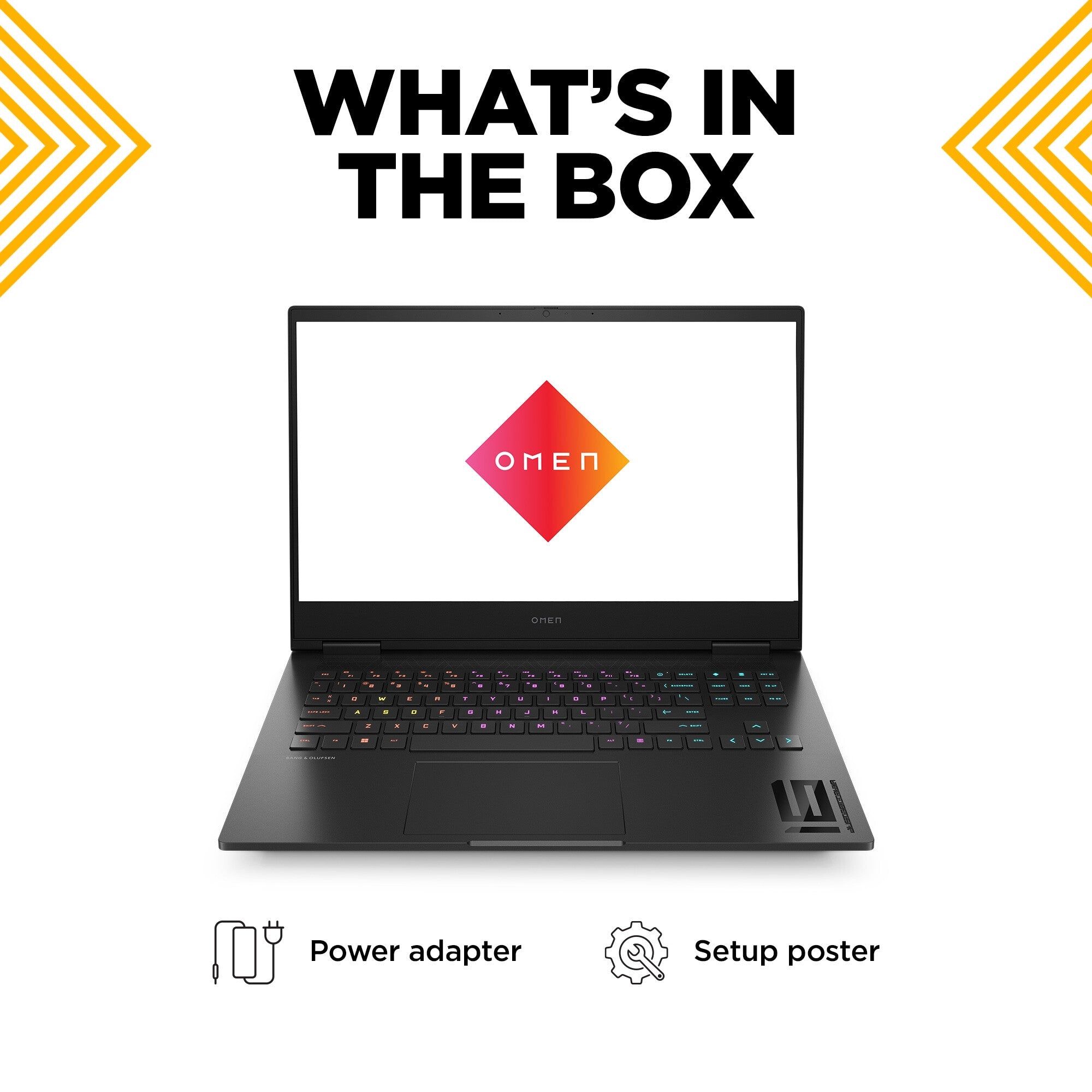 HP OMEN Gaming Laptop - 40.9 cm (16.1") - AMD Ryzen™ 7 7840HS - 16 GB DDR5-SDRAM - 1 TB SSD - NVIDIA GeForce RTX 4060 - Wi-Fi 6E - Windows 11 Home - Black