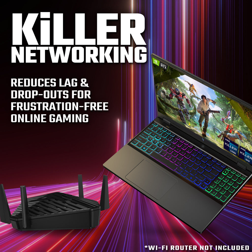 Acer Nitro 16 AN16-73 Gaming Laptop - 40.6 cm (16") - Intel® Core™ i7-14650HX -16 GB DDR5-SDRAM - 1TB SSD - NVIDIA GeForce RTX 4060 - Wi-Fi 6E - Windows 11 - Black