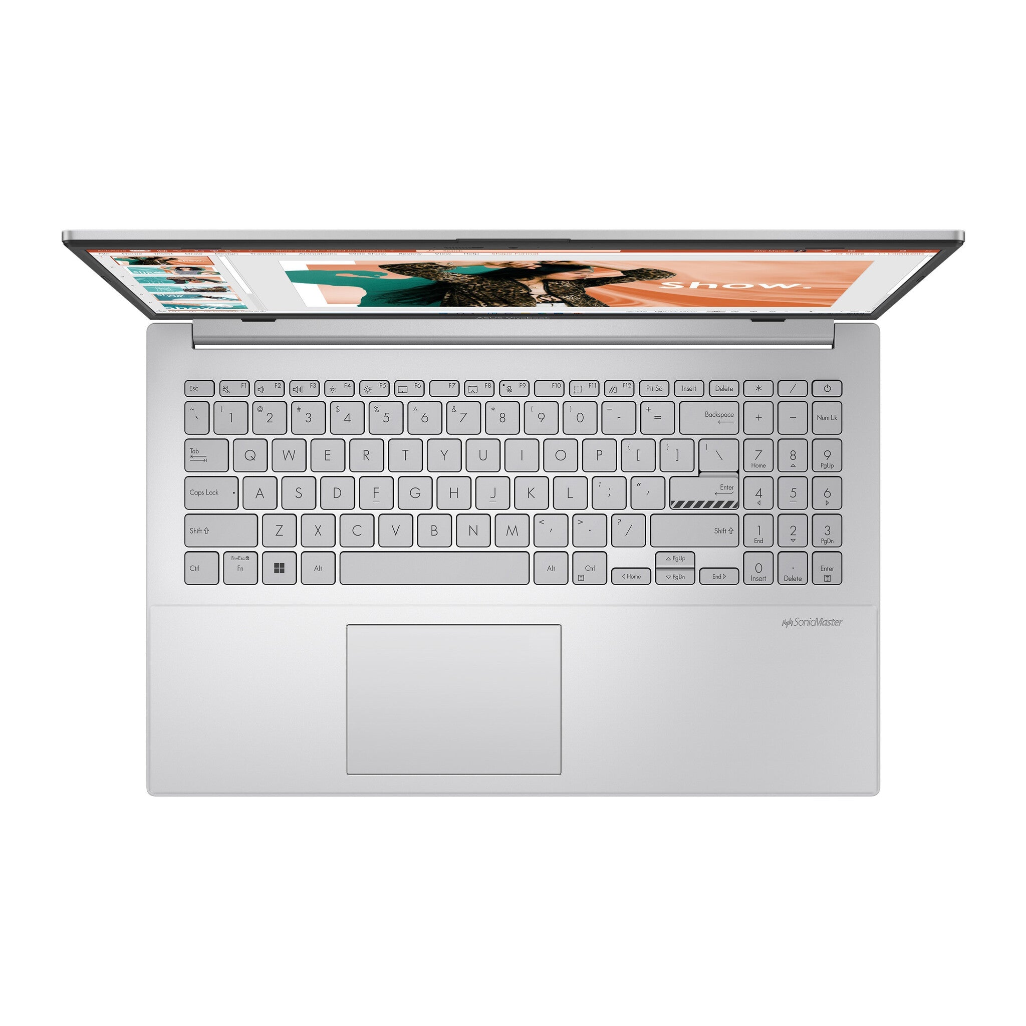 ASUS Vivobook Go 15 Laptop - 39.6 cm (15.6") - AMD Ryzen™ 5 7520U - 8 GB LPDDR5-SDRAM - 256 GB SSD - Wi-Fi 6E - Windows 11 Home in S mode - Silver