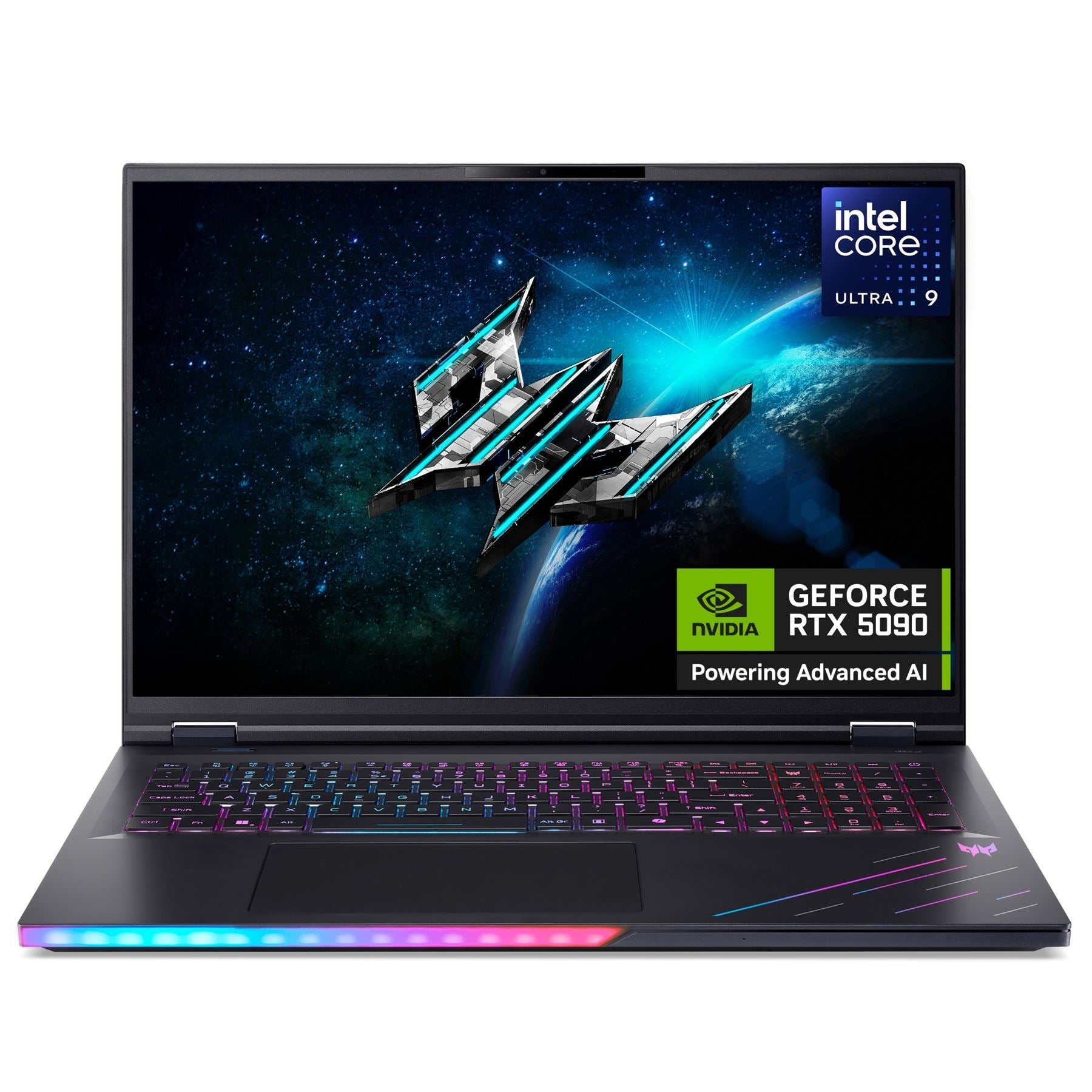 Acer Predator Helios 18 AI Laptop - 45.7 cm (18") - Intel® Core™ Ultra 9 275HX - 32GB DDR5-SDRAM - 1 TB SSD - NVIDIA GeForce RTX 5080 - Wi-Fi 7 - Windows 11 Home - Black