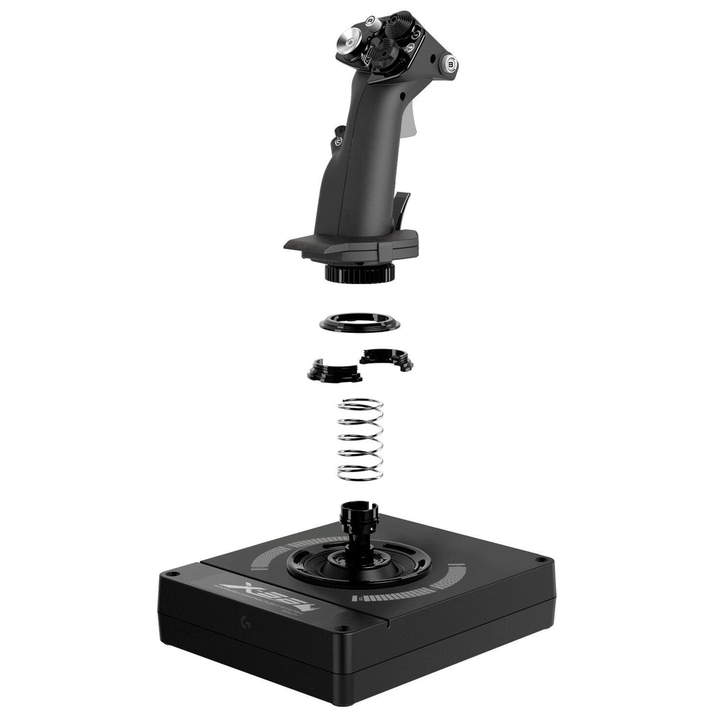 Logitech G - G X56 HOTAS RGB - Wired USB Throttle + Joystick for PC