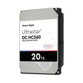 Western Digital Ultrastar DC HC560 - 7.2K RPM 3.5" SAS / Serial ATA II HDD - 20 TB