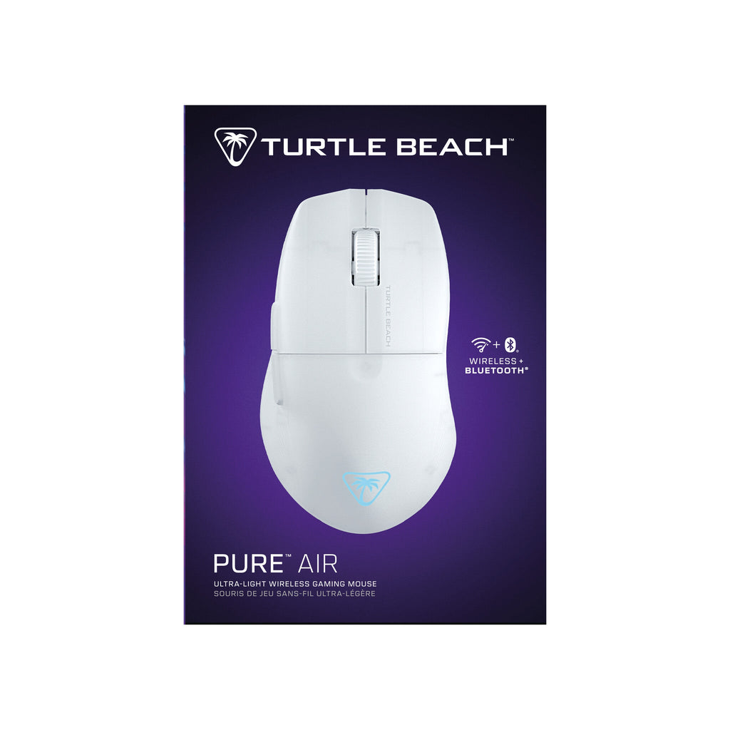 Turtle Beach Pure Air - Ultra-Light RGB Wireless Gaming Mouse in White - 26,000 DPI