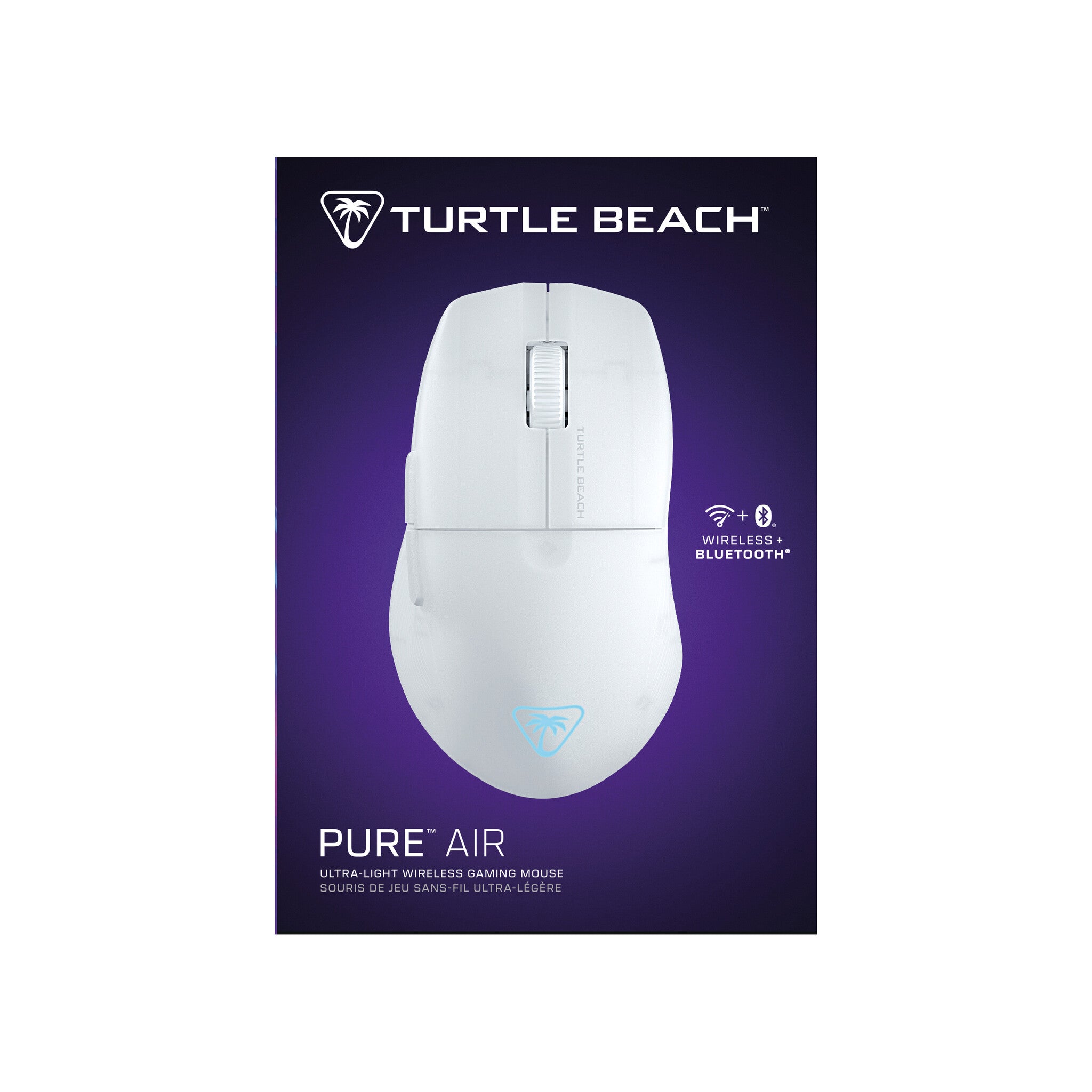 Turtle Beach Pure Air - Ultra-Light RGB Wireless Gaming Mouse in White - 26,000 DPI