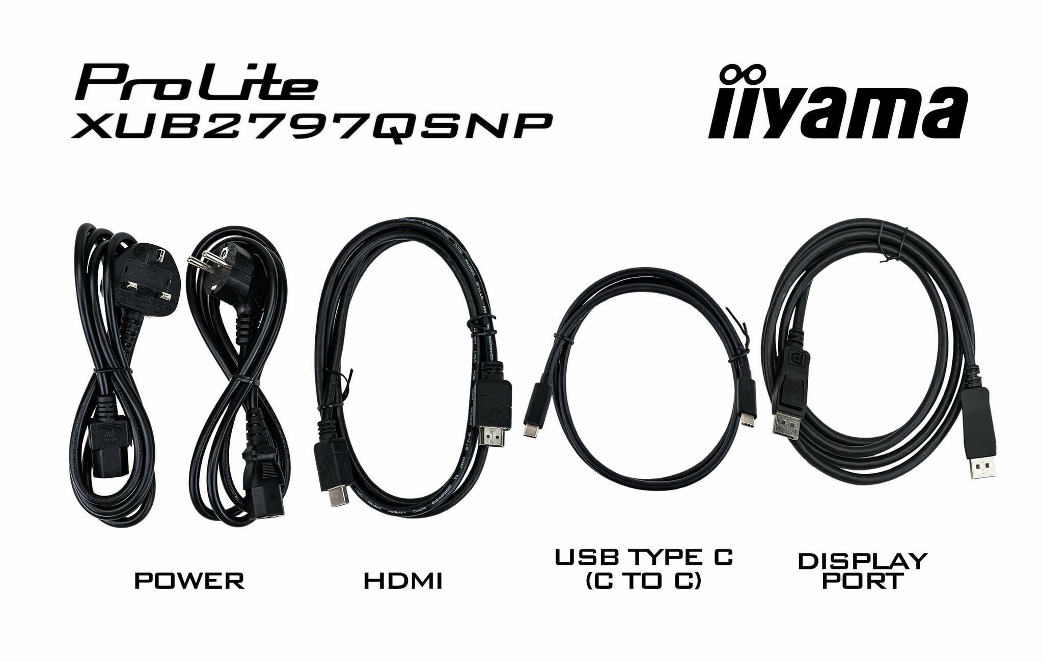 iiyama ProLite XUB2797QSNP-B1 - 68.6 cm (27") - 2560 x 1440 pixels WQHD LED Monitor