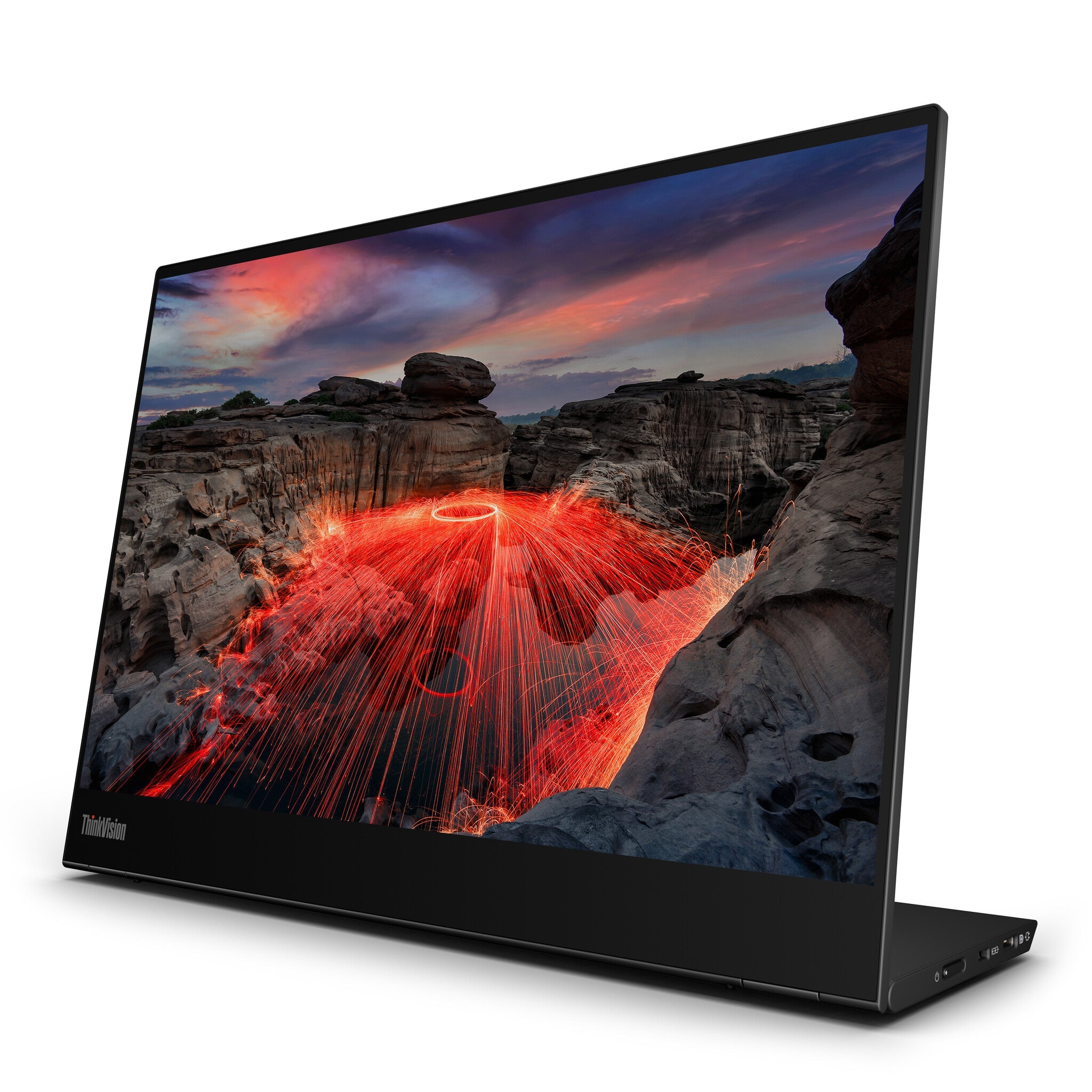 Lenovo ThinkVision M14T - 35.6 cm (14") - 2240 x 1400 pixels 2.2K LED Touchscreen Monitor