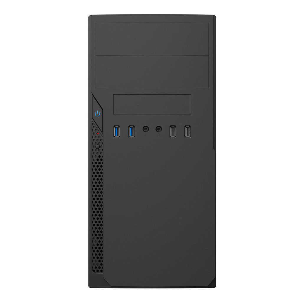 CiT CLASSIC MICRO - MicroATX Mid Tower Case in Black w/ 500W PSU