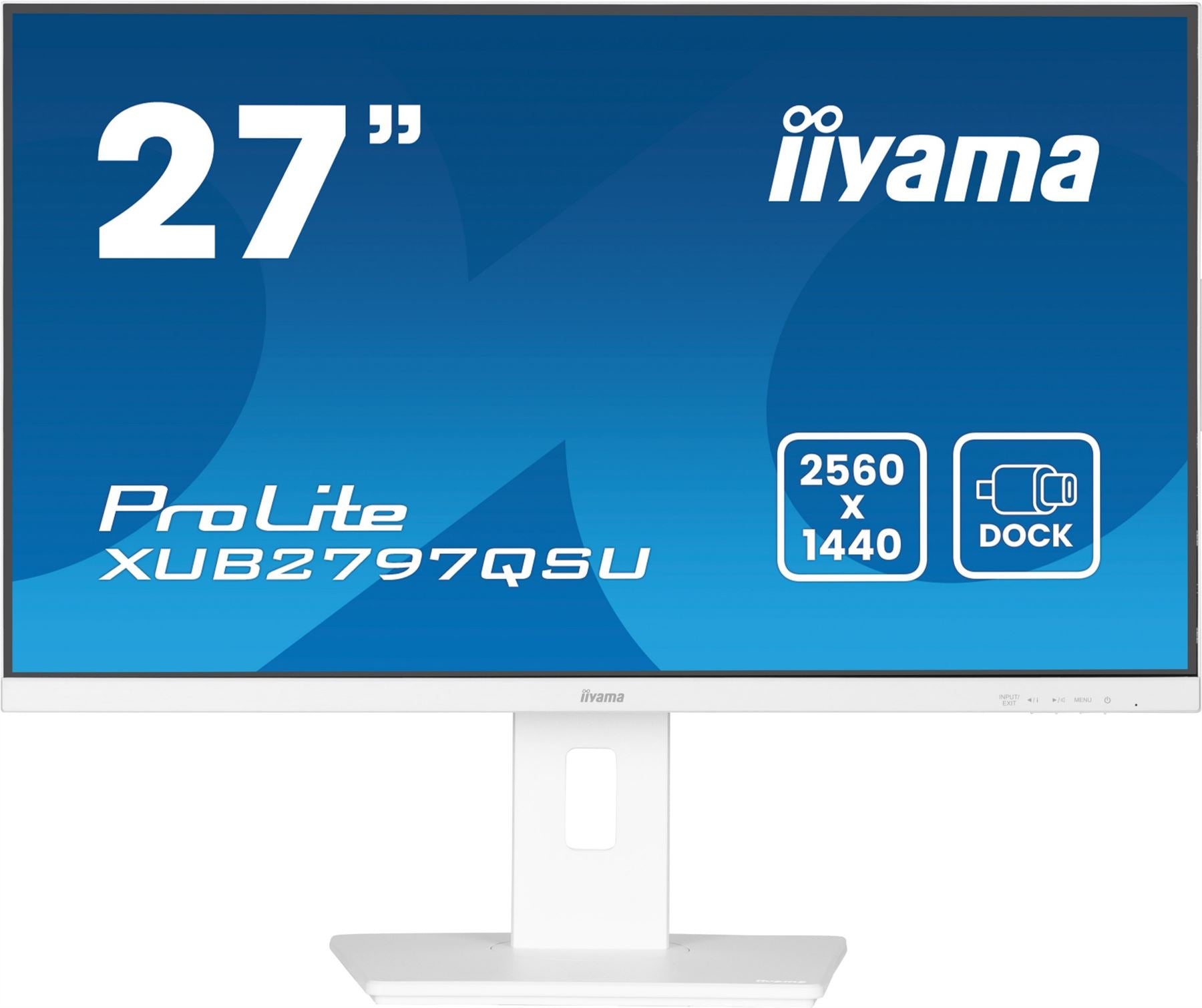 iiyama ProLite XUB2797QSU-W2 - 68.6 cm (27") - 2560 x 1440 pixels QHD LED Monitor