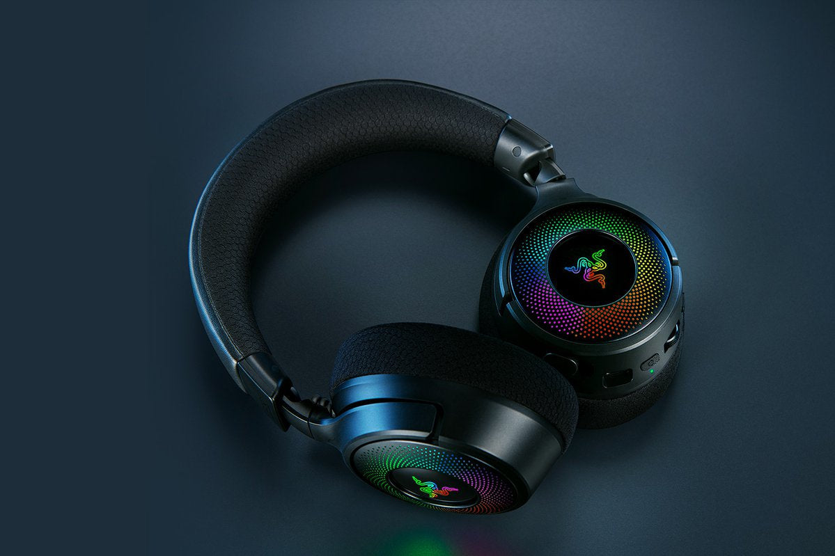 Razer Kraken V4 - USB Type-A Wired & Wireless Bluetooth Gaming Headset in Black