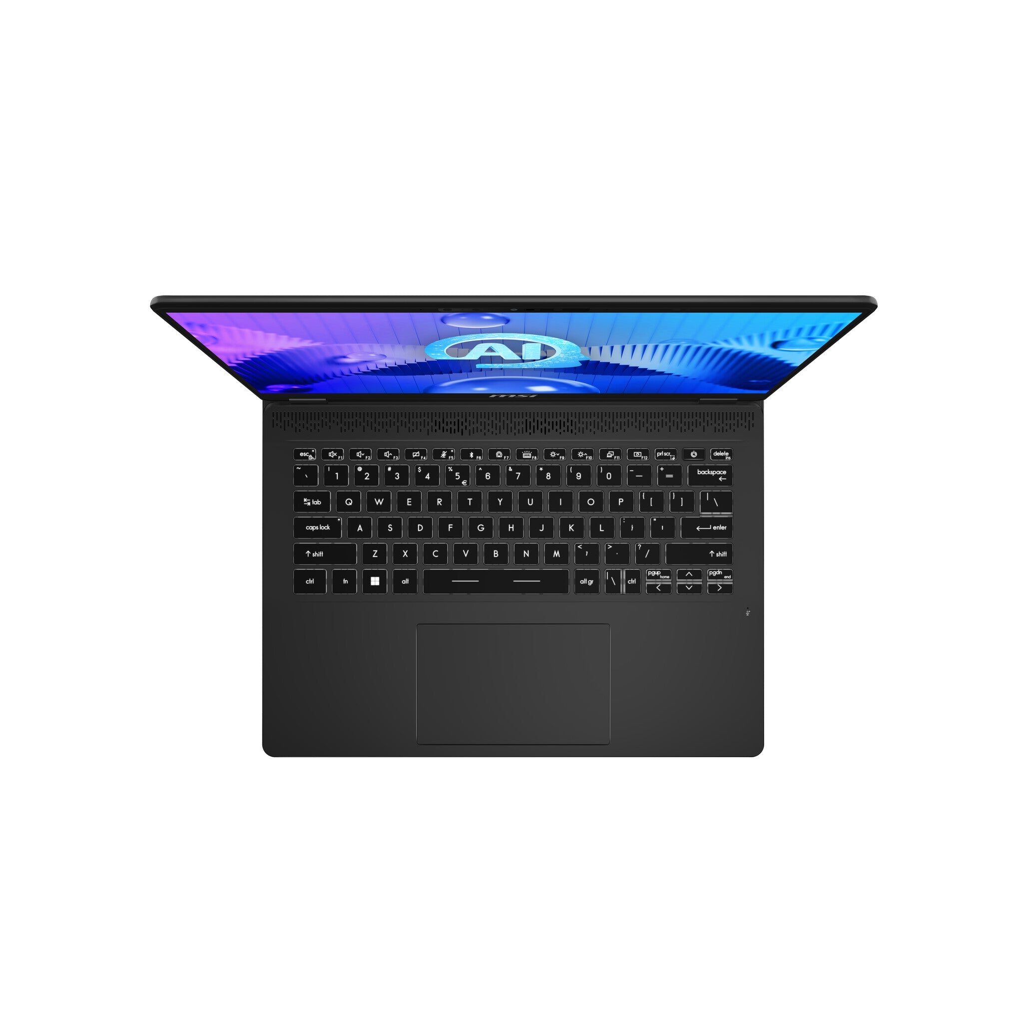 MSI Prestige 14 AI Studio Laptop - 35.6 cm (14") - Intel Core Ultra 7 155H - 32 GB DDR5-SDRAM - 1 TB SSD - NVIDIA GeForce RTX 4050 - Wi-Fi 7 - Windows 11 Pro - Grey