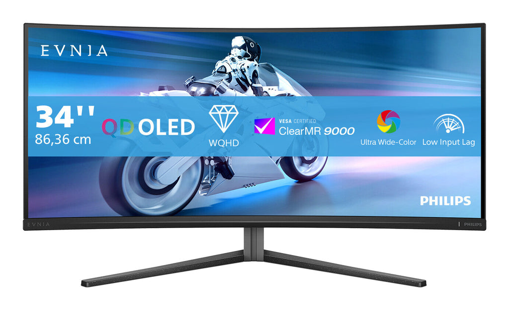 Philips Evnia 34M2C6500/00 - 86.4 cm (34") - 3440 x 1440 pixels Wide Quad HD QDOLED Monitor