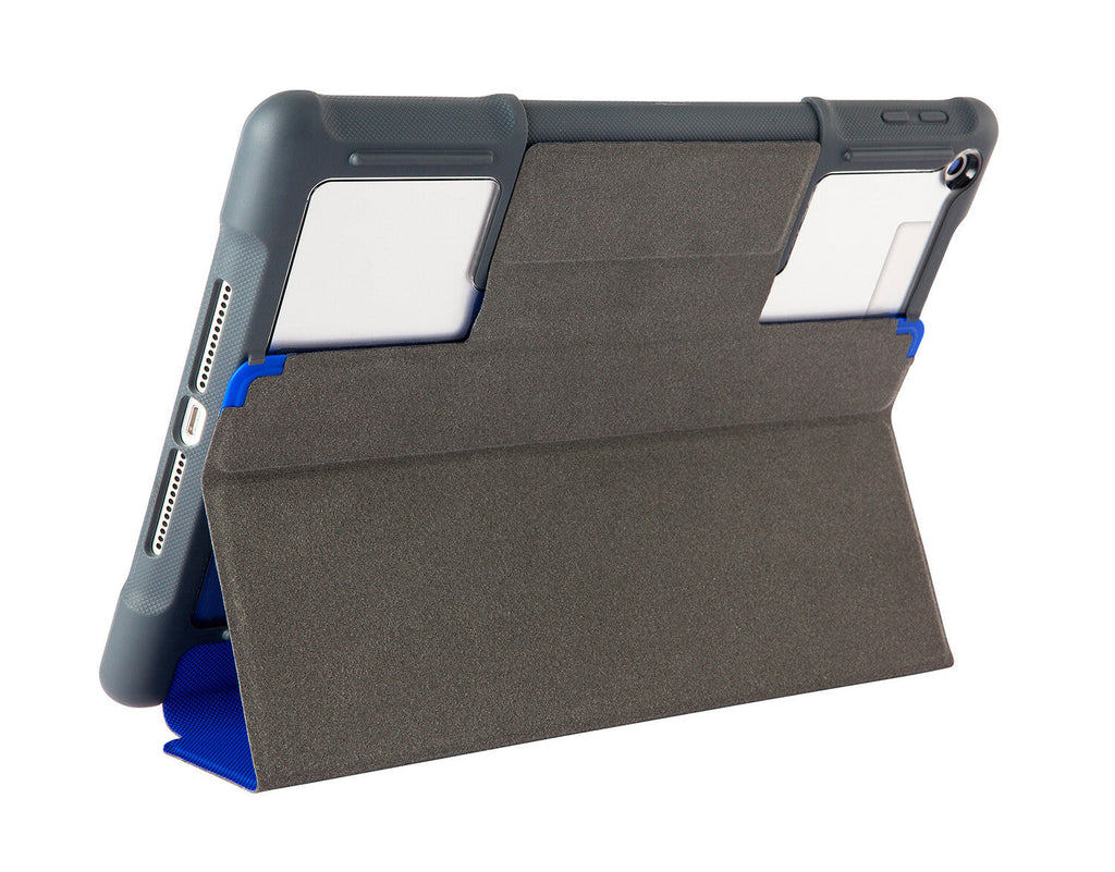 STM Dux Plus Tablet Cover for 9.7" iPad in Blue / Grey