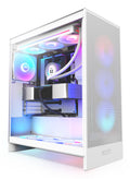 NZXT H7 Flow RGB (2024) - ATX Mid Tower Case in White