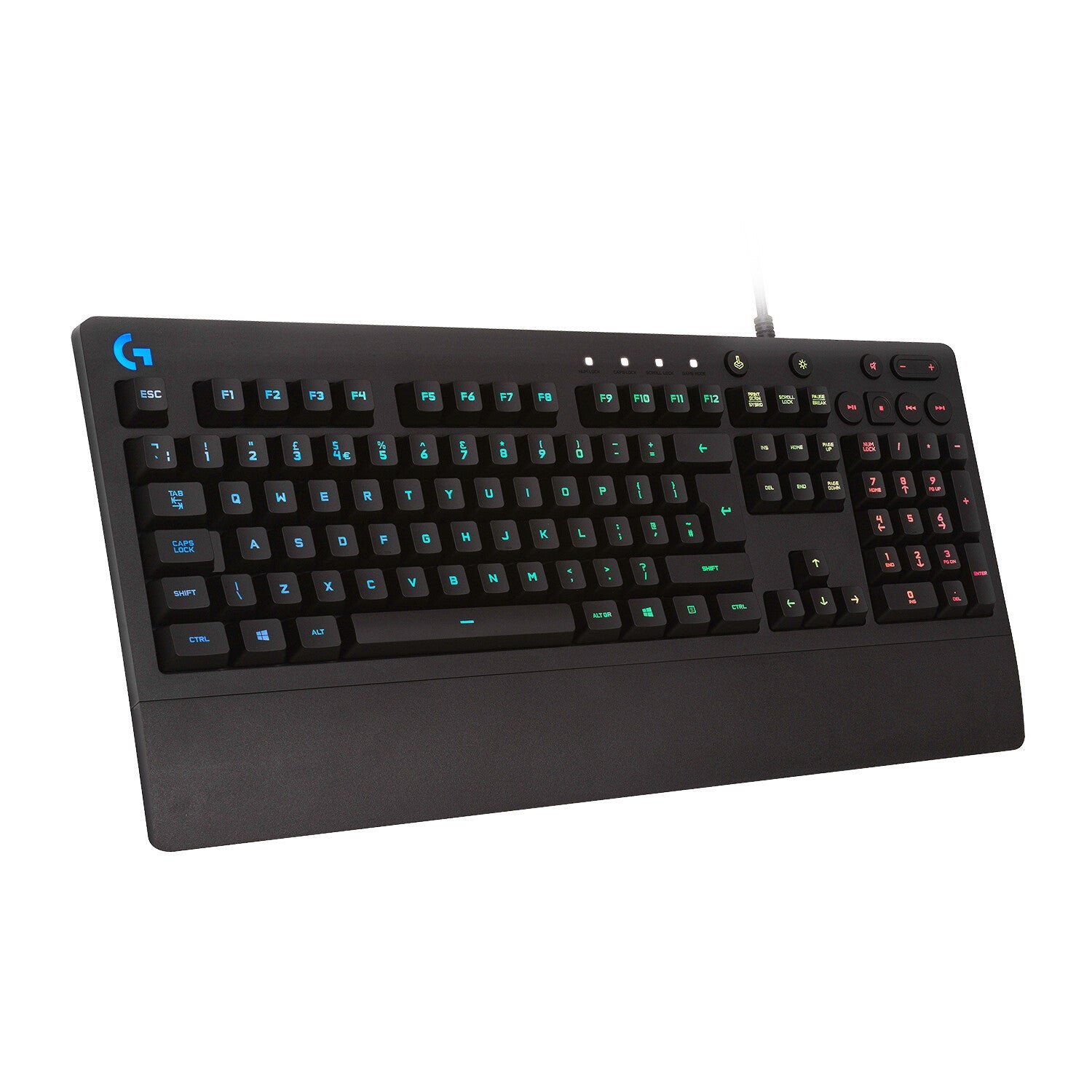 Logitech G - G213 Prodigy - USB Wired RGB Gaming Keyboard in Black (QWERTZ German)