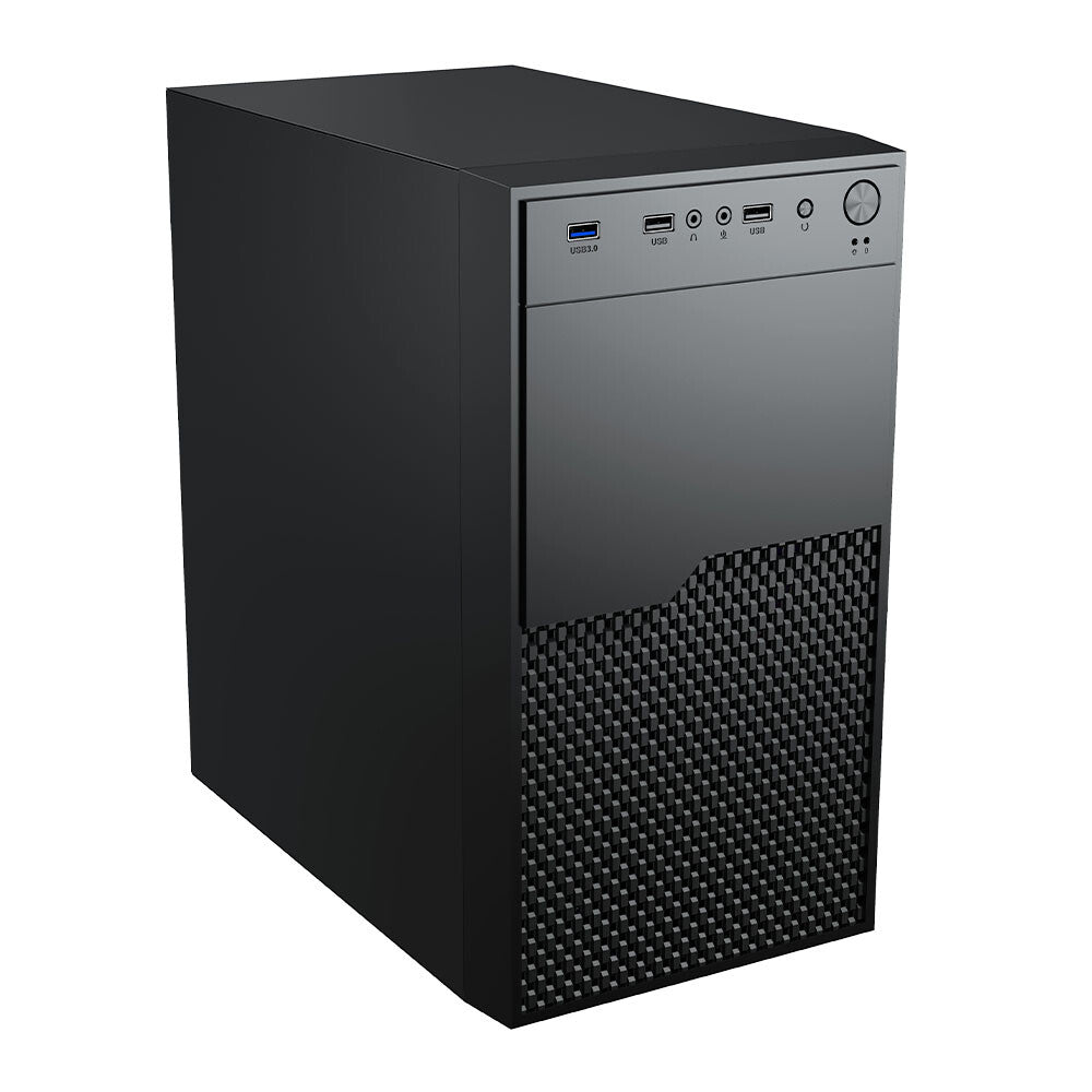 VIDA Enterprise - MicroATX Mid Tower Case in Black