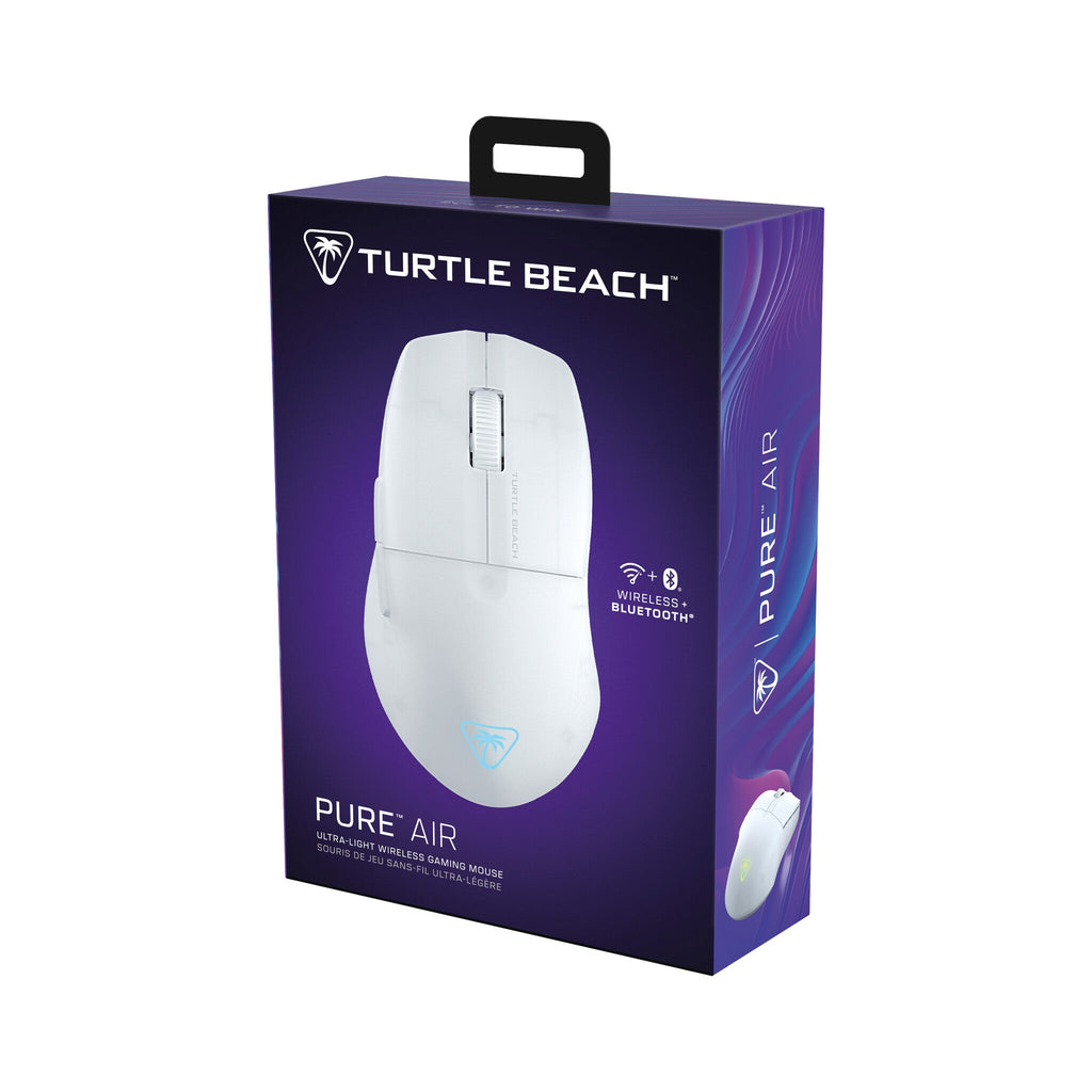 Turtle Beach Pure Air - Ultra-Light RGB Wireless Gaming Mouse in White - 26,000 DPI