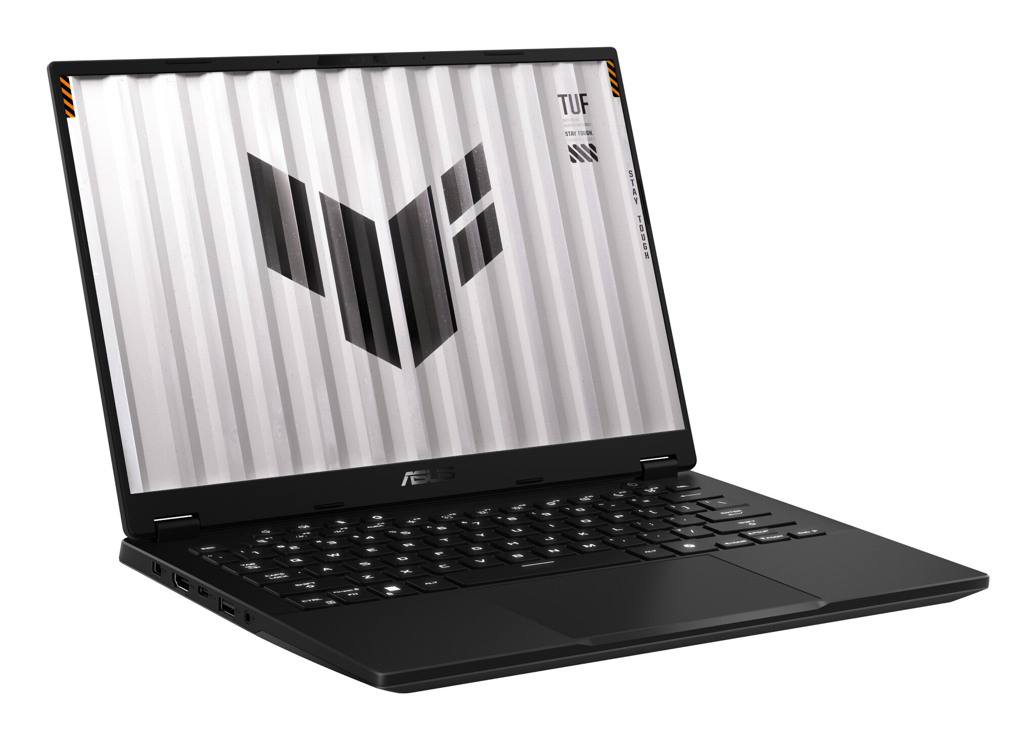 ASUS TUF Gaming FA401UV-RG004W Laptop - 35.6 cm (14") - AMD Ryzen™ 7 8845HS - 16 GB LPDDR5x-SDRAM - 1 TB SSD - NVIDIA GeForce RTX 4060 - Wi-Fi 6E - Windows 11 Home - Black / Grey