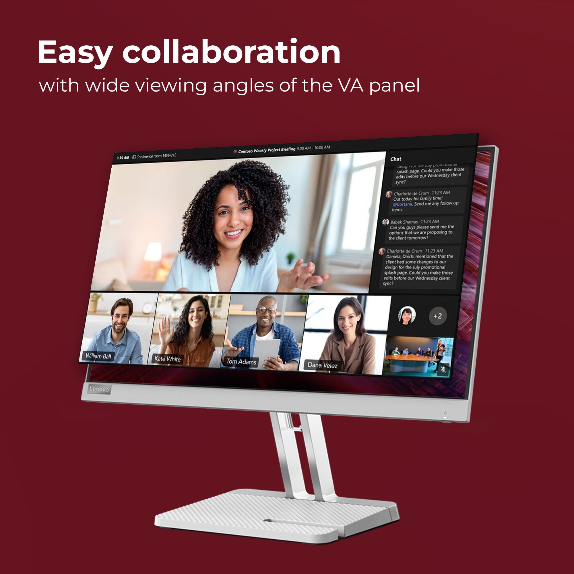 Lenovo L22E-40 - 54.6 cm (21.5") - 1920 x 1080 pixels FHD LCD Monitor