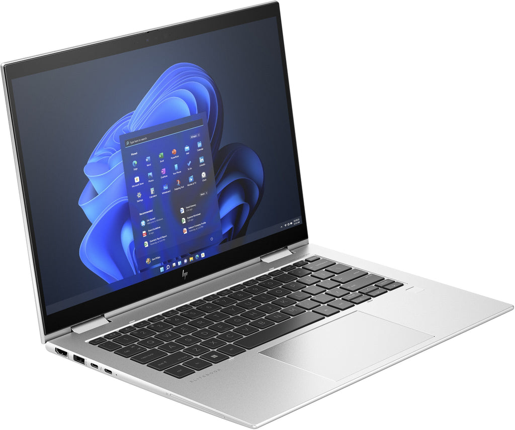 HP Elite x360 1040 G10 Hybrid (2-in-1) - 35.6 cm (14") - Touchscreen - Intel® Core™ i7-1355U - 16 GB LPDDR5-SDRAM - 512 GB SSD - Wi-Fi 6E - Windows 11 Pro - Silver