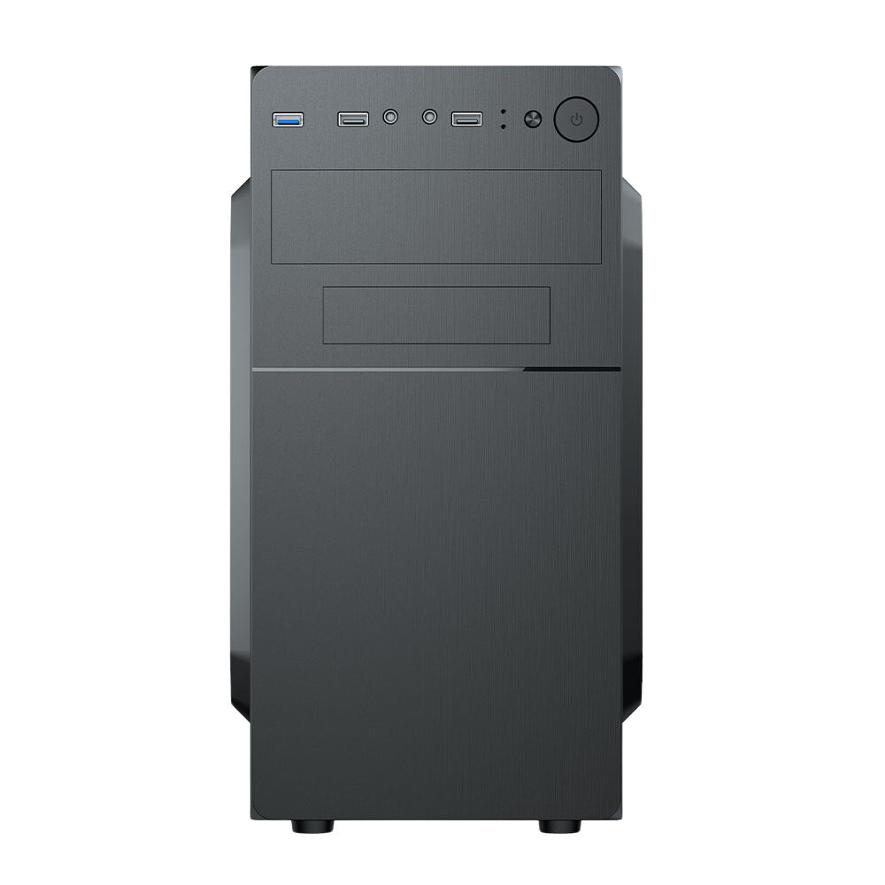 VIDA Business - MicroATX Mid Tower Case in Black