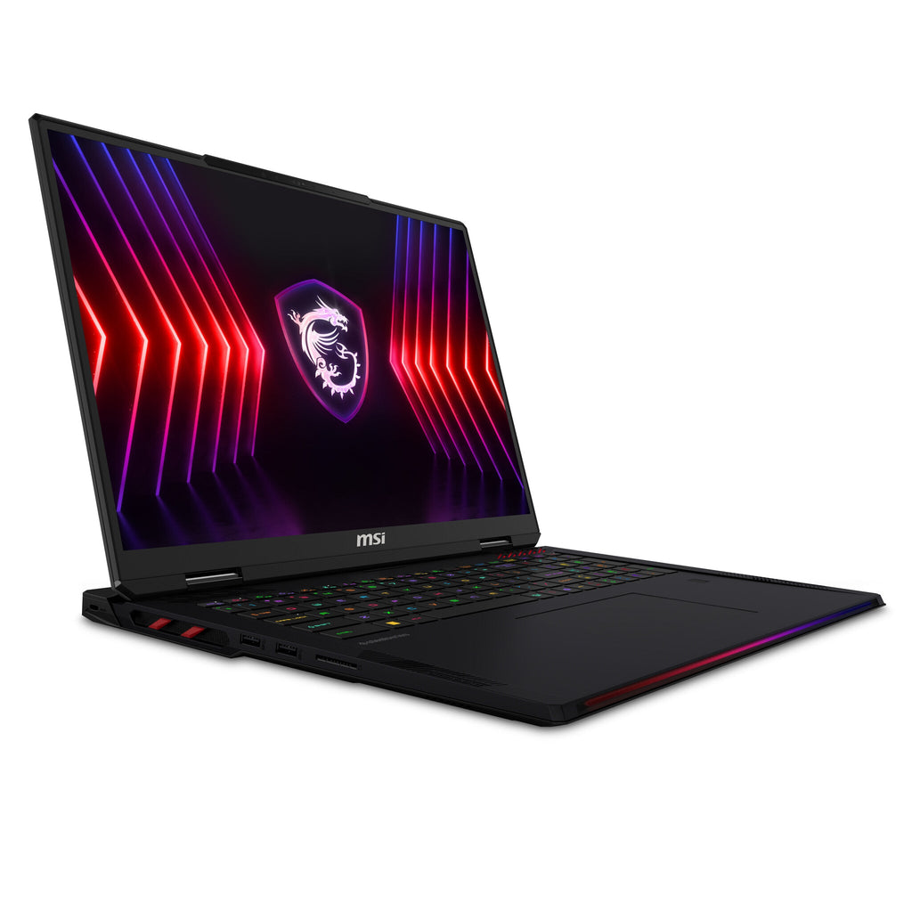 MSI Raider 18 HX Laptop - 45.7 cm (18") - Intel® Core™ i9-14900HX - 32 GB DDR5-SDRAM - 2 TB SSD - NVIDIA GeForce RTX 4080 - Wi-Fi 7 - Windows 11 Pro - Black