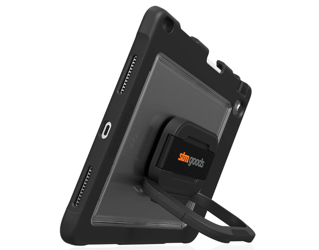 STM Dux Swivel Folio Case for 10.9" iPad in Black / Transparent