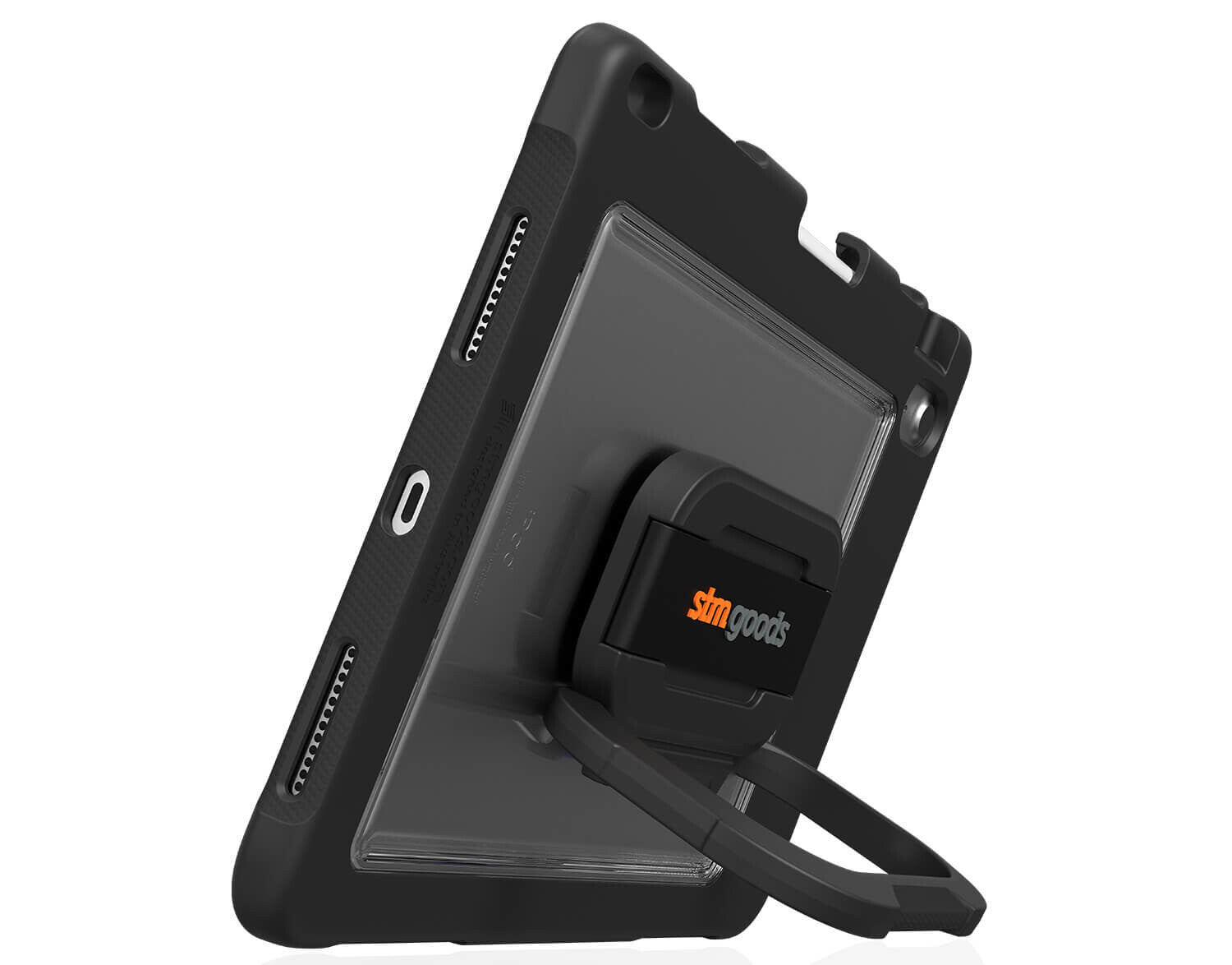 STM Dux Swivel Folio Case for 10.9" iPad in Black / Transparent