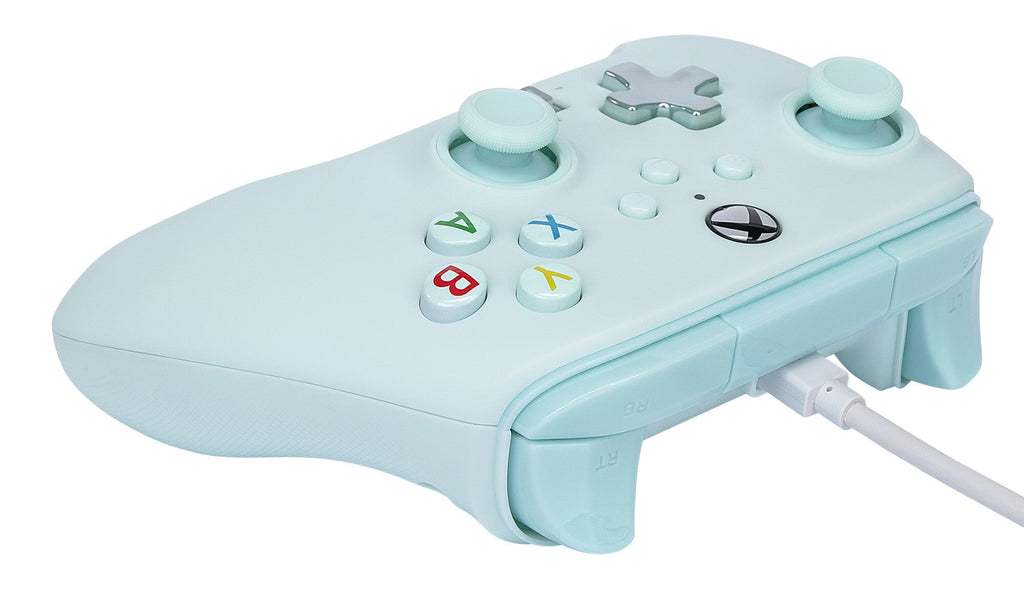 PowerA Enhanced - Wired Controller for Xbox Series X|S in Cotton Candy Blue